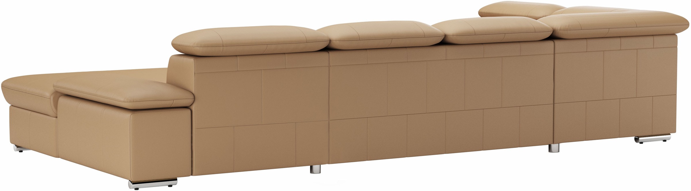 Wohnlandschaft SIT & MORE "Valantine U-Form, B: 349 cm", braun (cappuccino), B:349cm H:73cm T:226cm, Sofas, Wohnlandschaft, mit Arm- & Kopfteilverstellung, optional mit Bettfunktion 8