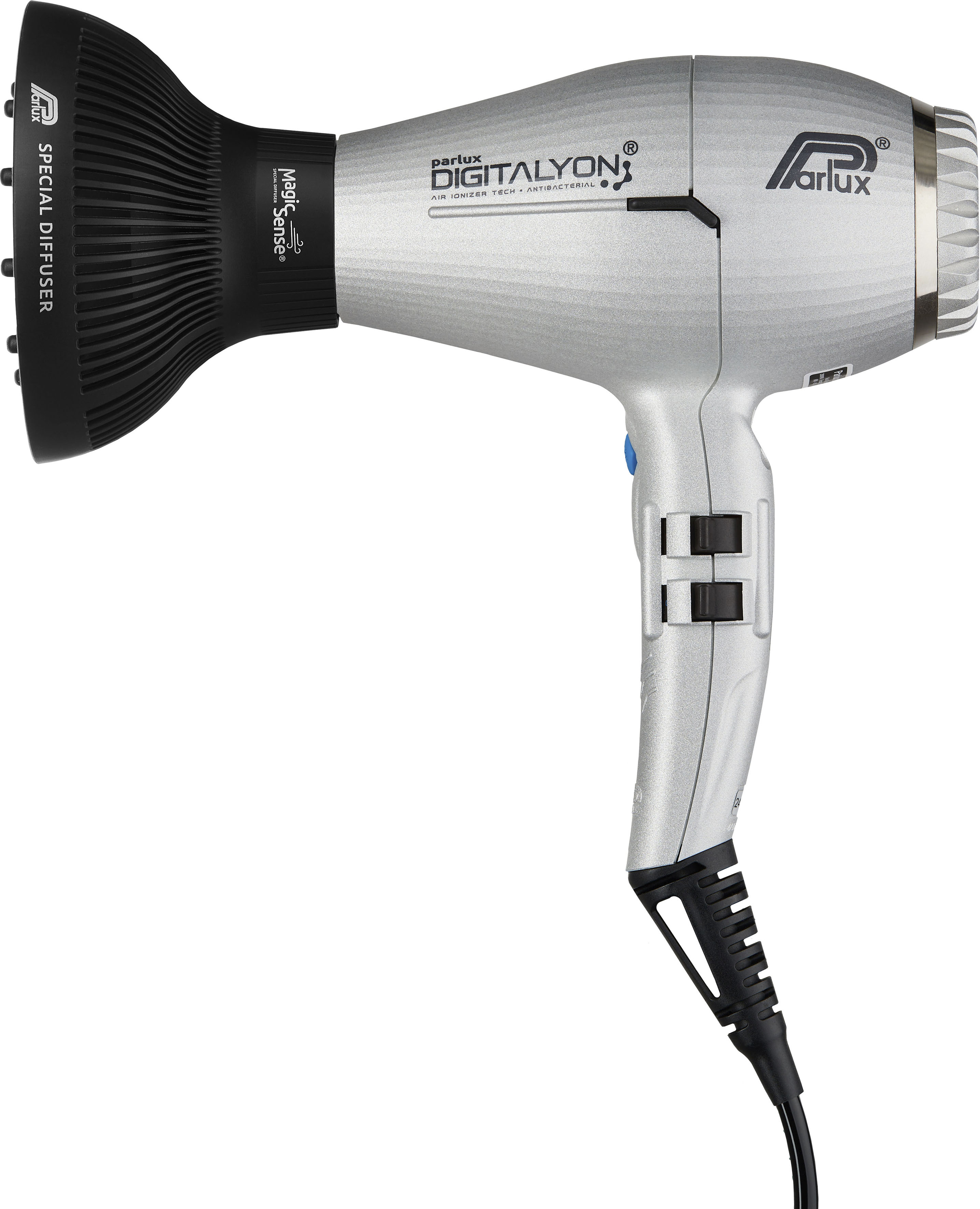 PARLUX Haartrockner "Parlux Digitalyon mit Magic Sense", silber, Haartrockner, Leistungsstarker digitaler BLDC Motor