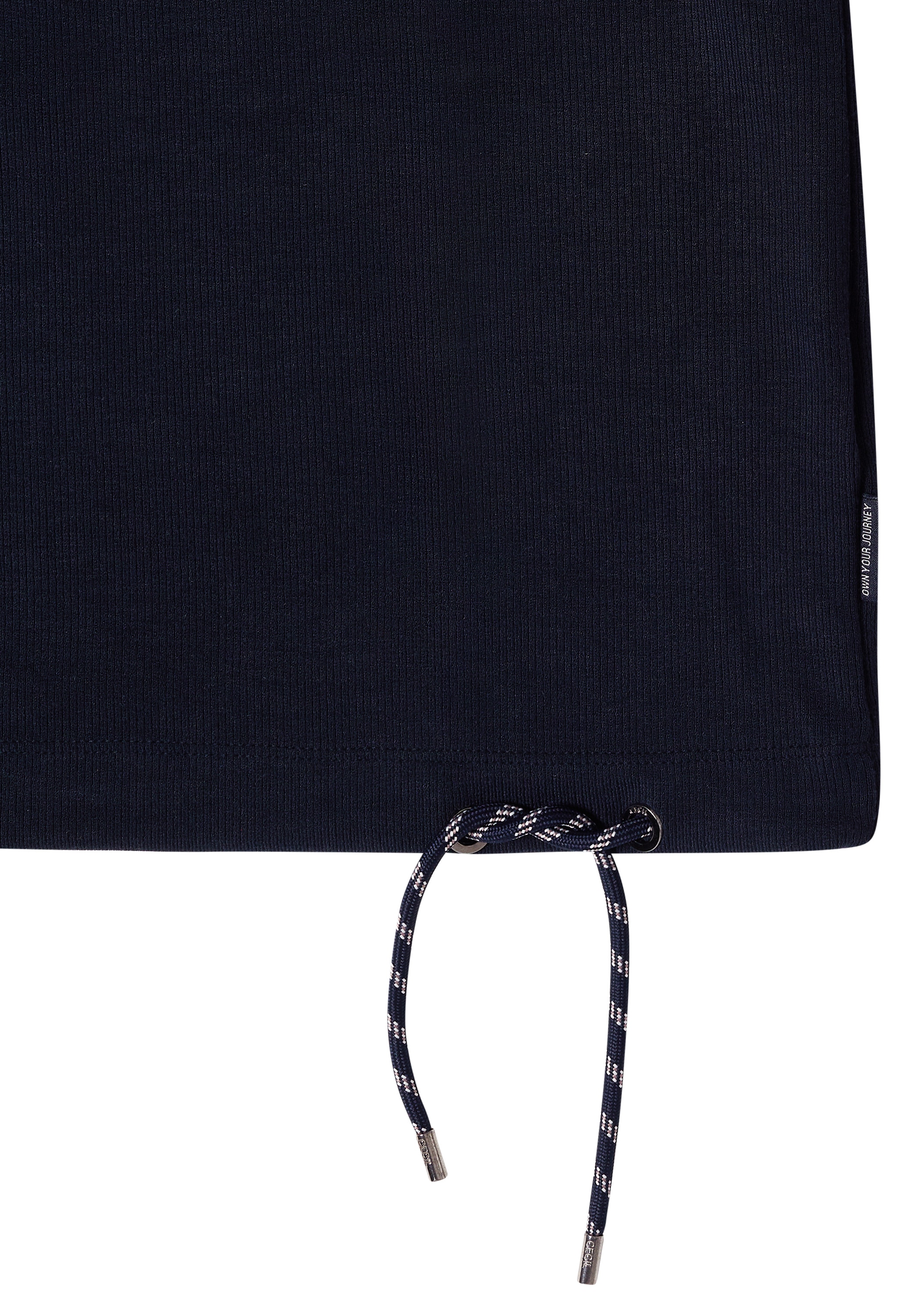 Cecil Langarmshirt mit Tunnelzug am Saum