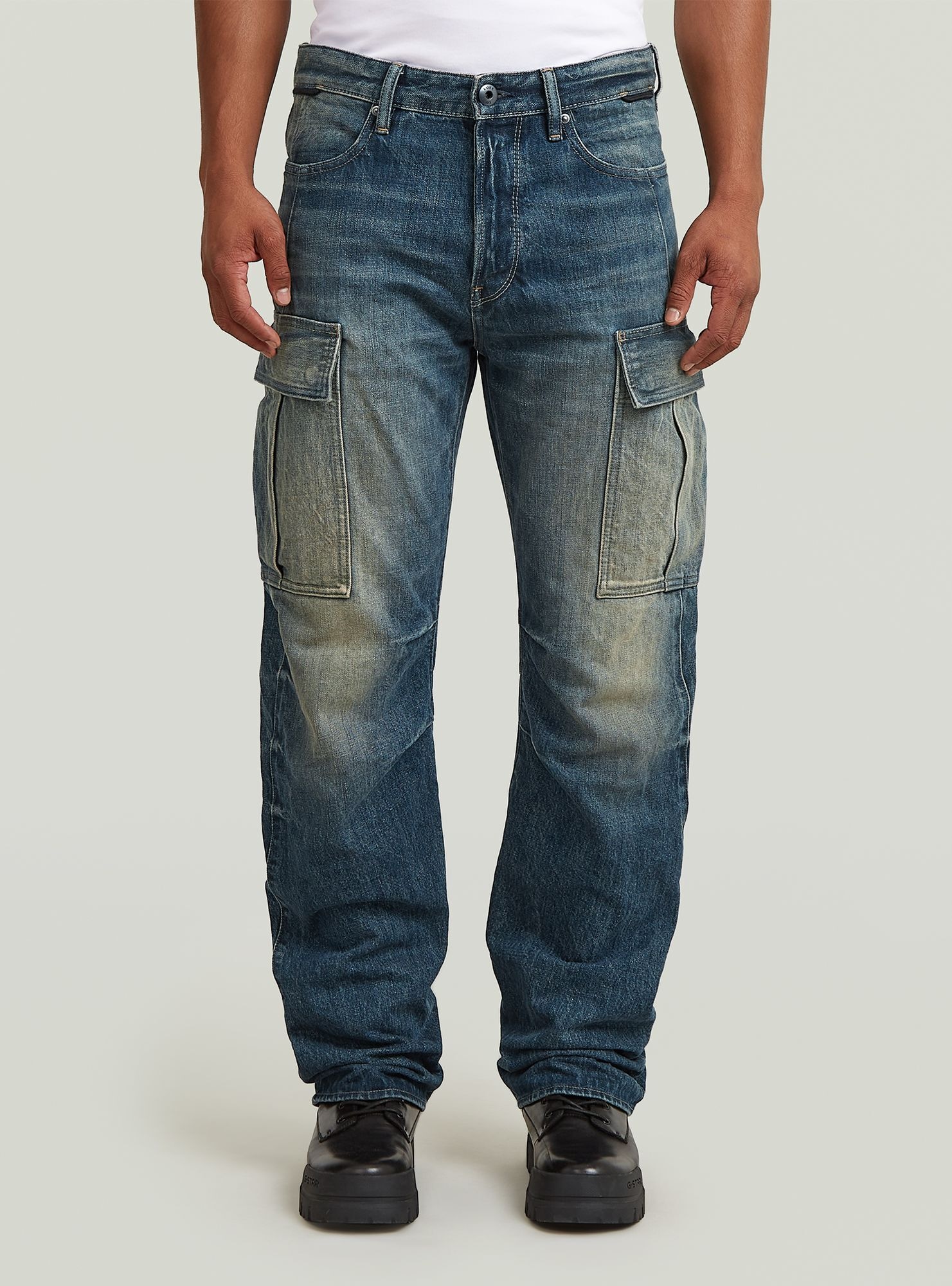 G-STAR Regular-fit-Jeans "Contor Regular Cargo Jeans" günstig online kaufen