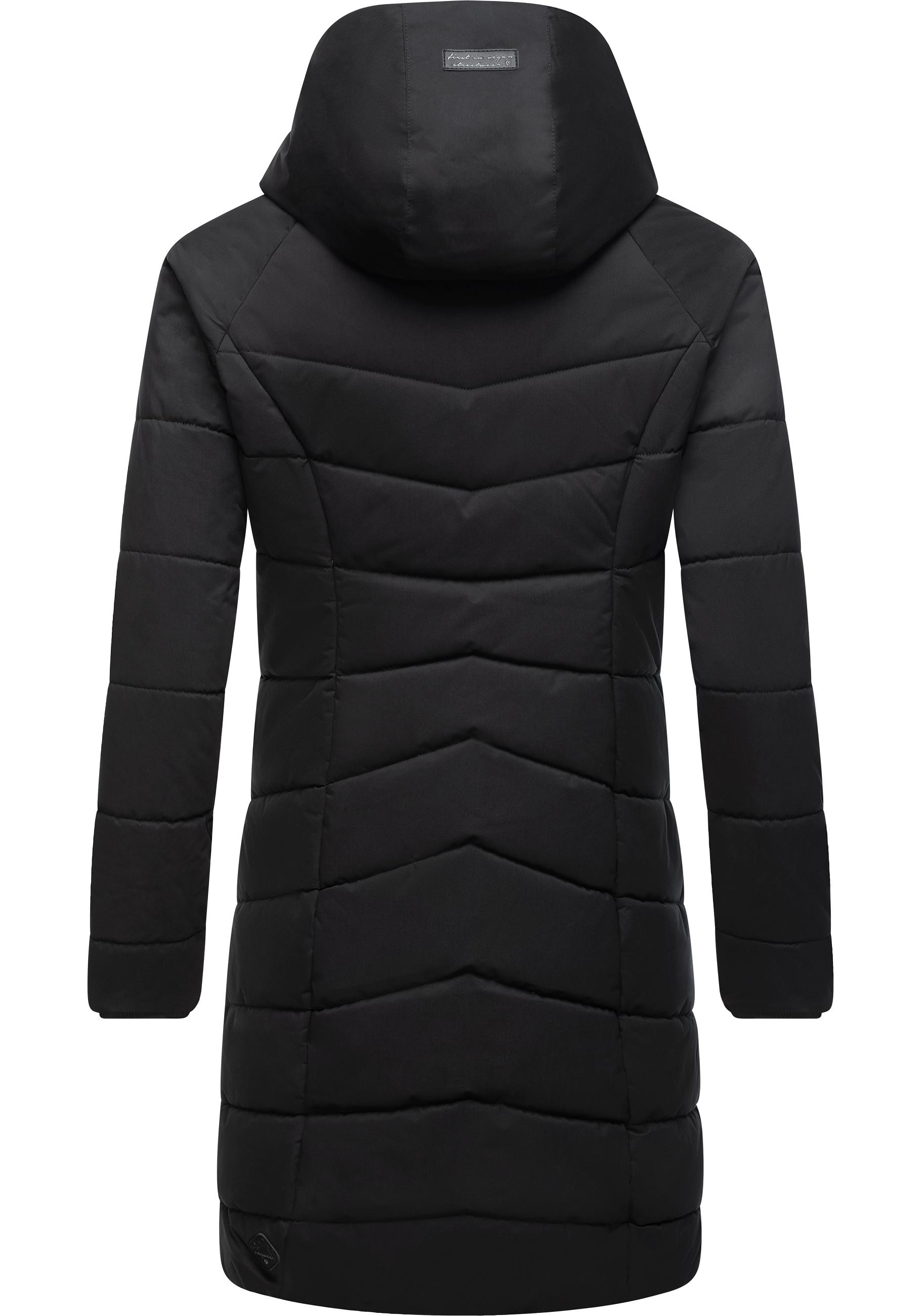 Ragwear Steppmantel »Dizzie Coat«, Wasserdichter Winterparka mit gefütterter Kapuze