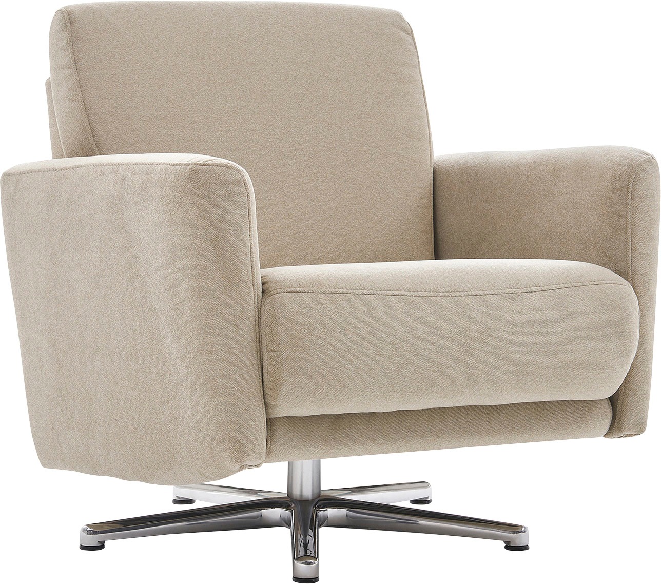 CALIZZA INTERIORS Drehsessel »Lari«, wahlweise mit einsteckbarer Kopfstütze