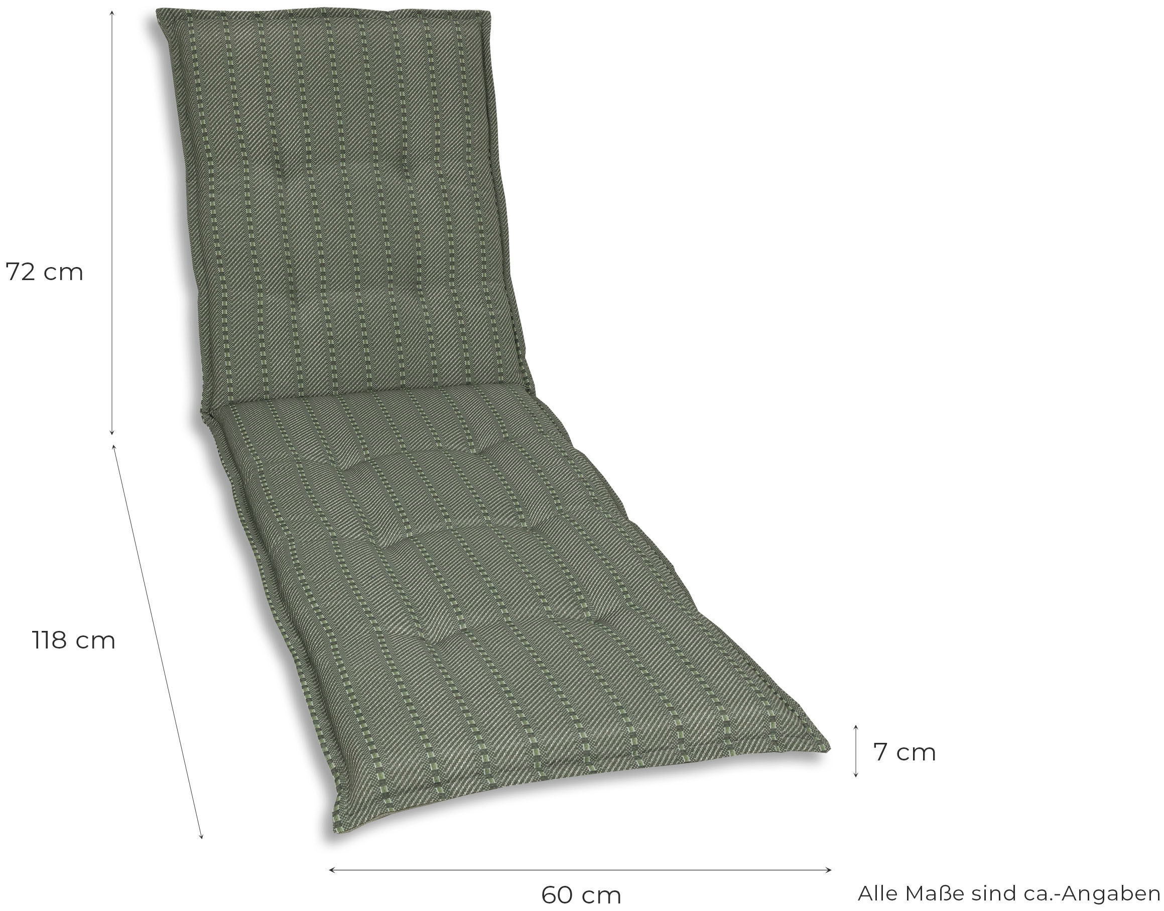 GO-DE Liegenauflage, 190x60 cm