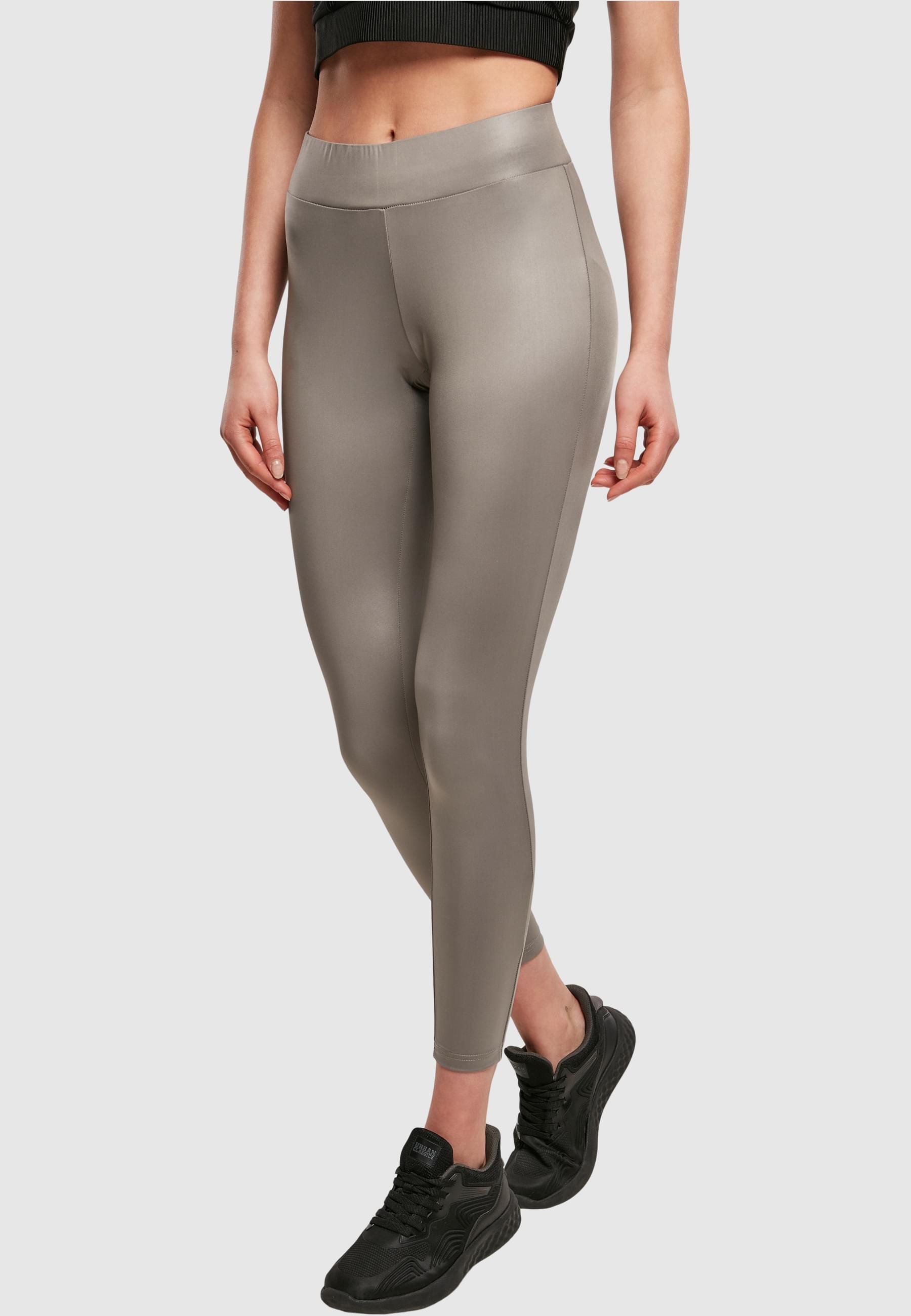 URBAN CLASSICS Leggings »Urban Classics Damen Ladies Synthetic Leather Leggings«, (1 tlg.)