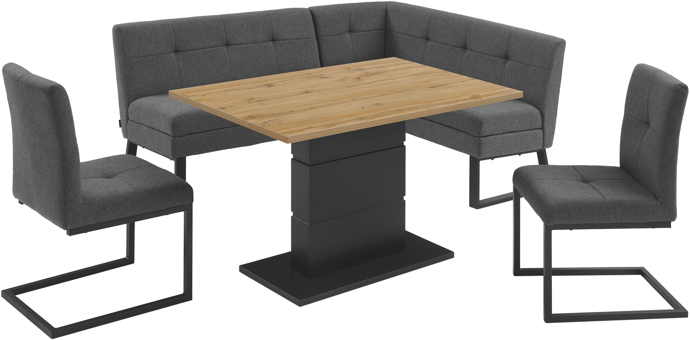 OTTO home Eckbankgruppe "Geranie, Sitzgruppe, Eckbank inkl. Stauraum, Essti günstig online kaufen