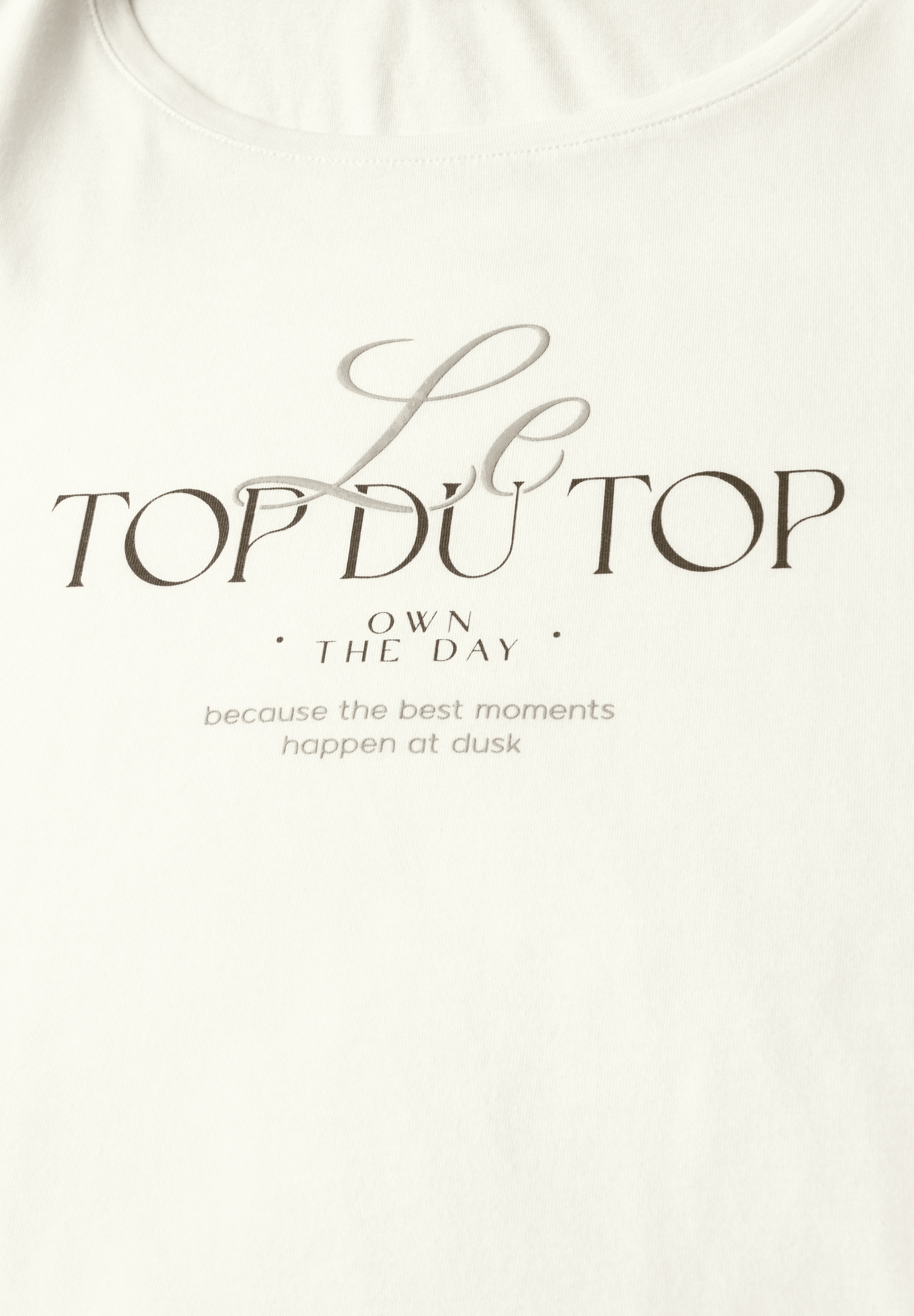 STREET ONE Print-Shirt, aus Baumwolle mit Stretchante