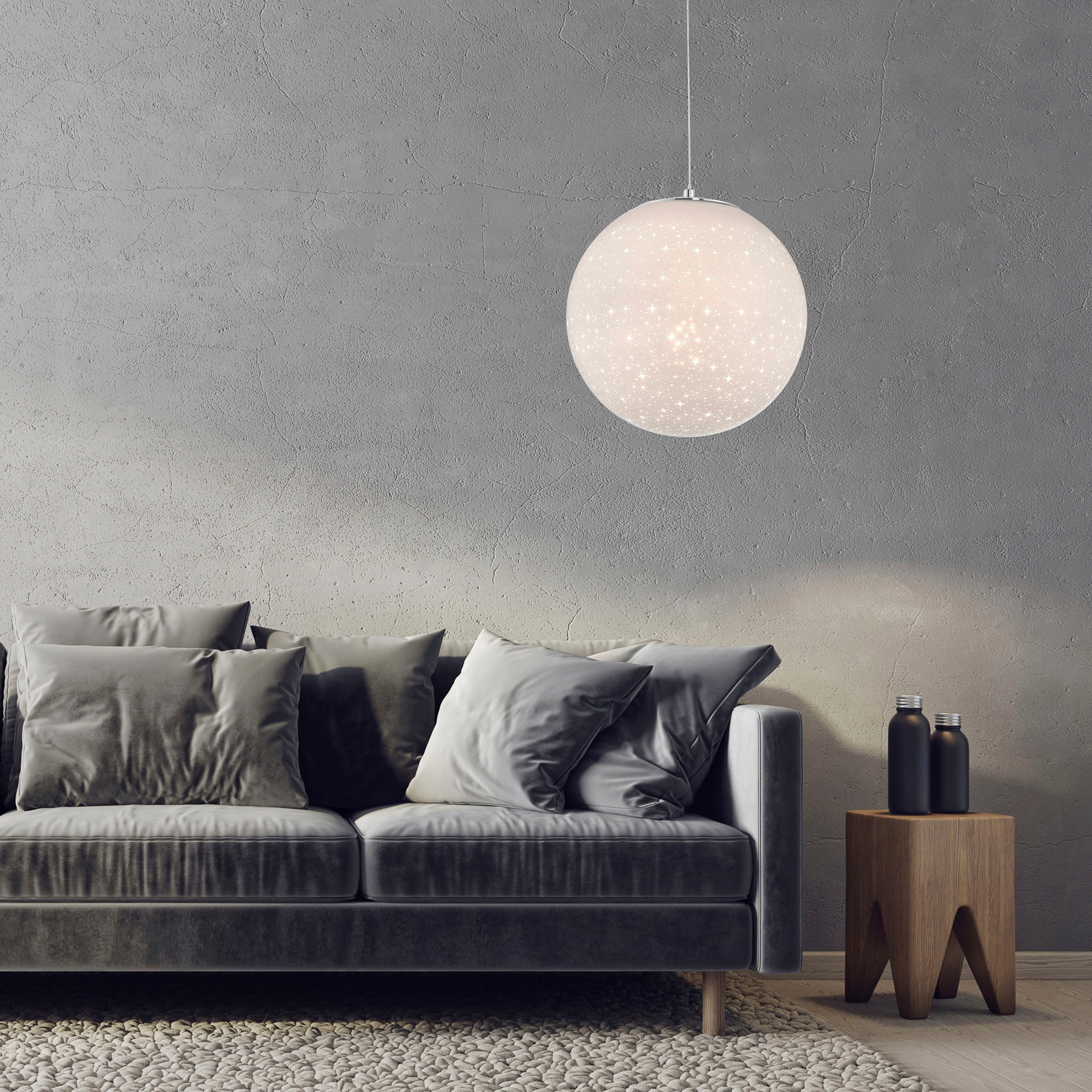 Paul Neuhaus Pendelleuchte »BOLO«, 1 flammig, Leuchtmittel LED-Board | LED fest integriert