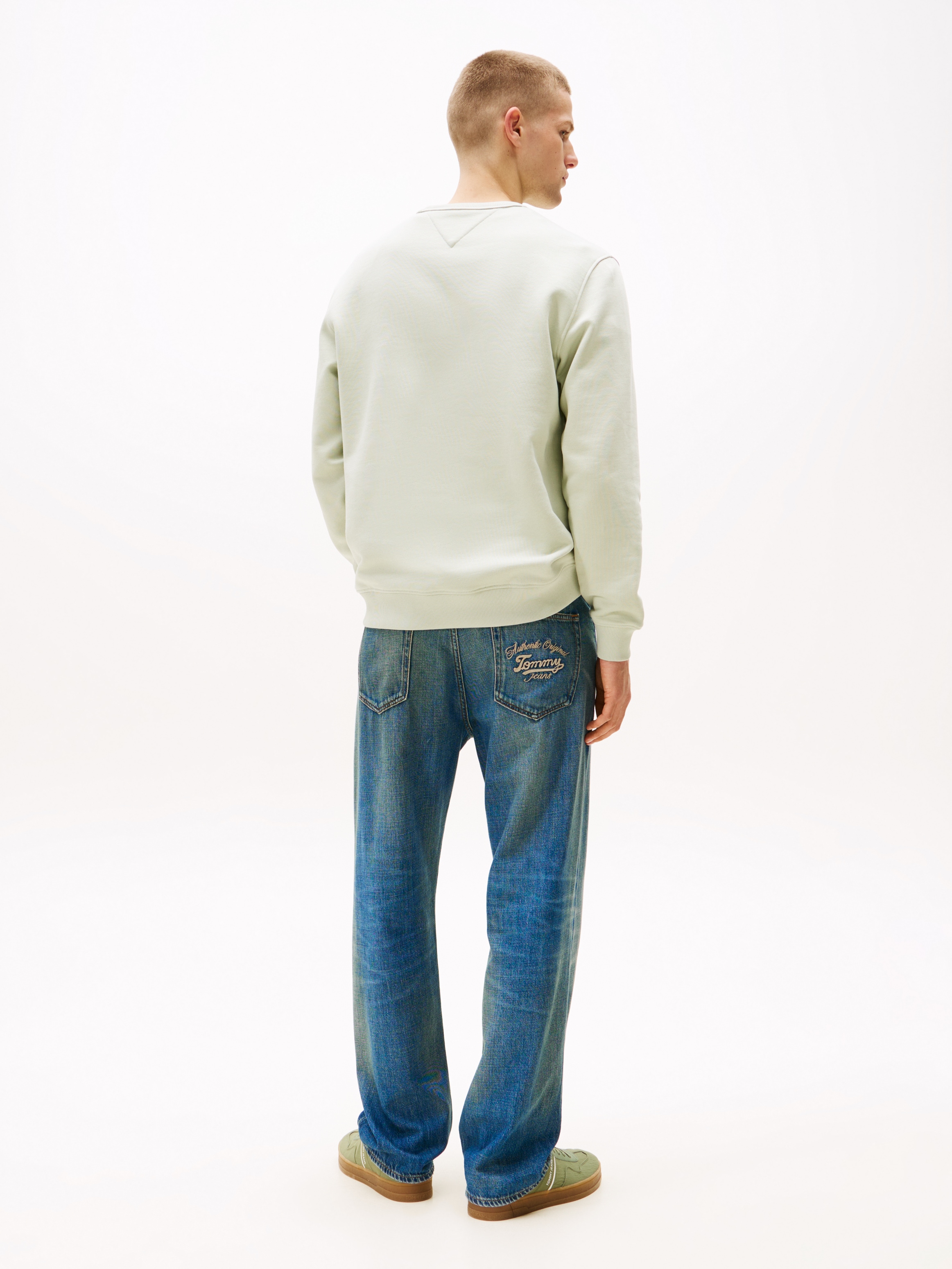 Tommy Jeans Sweatshirt »TJM REG BADGE CREW EXT«, Mit Rundhalsausschnitt