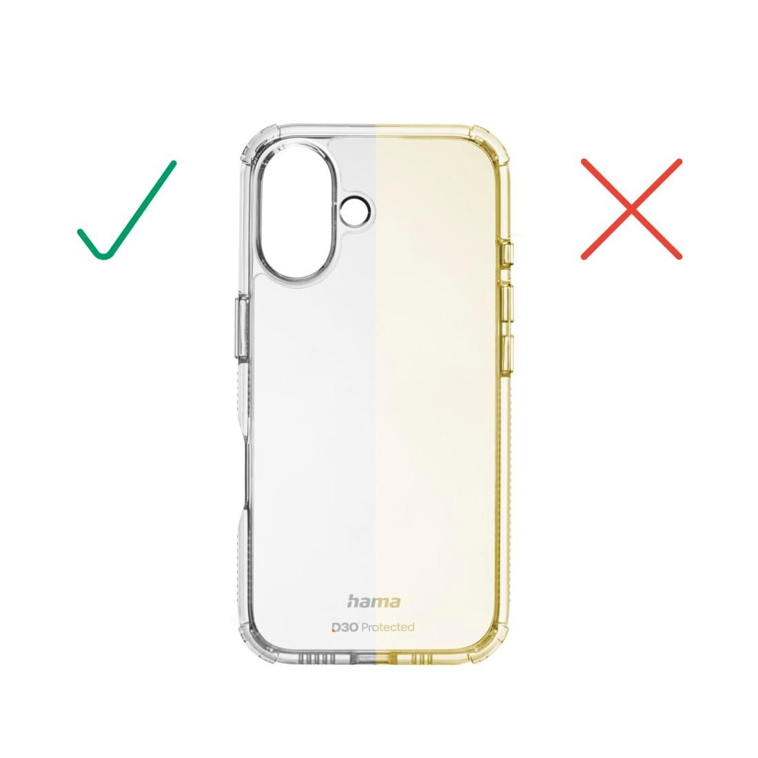 Hama Smartphone-Hülle »Handyhülle „Extreme Protect“ f. iPhone 16 Plus (stoßfest, sturzsicher)«, iPhone 16 Plus, 17 cm (6,7 Zoll)