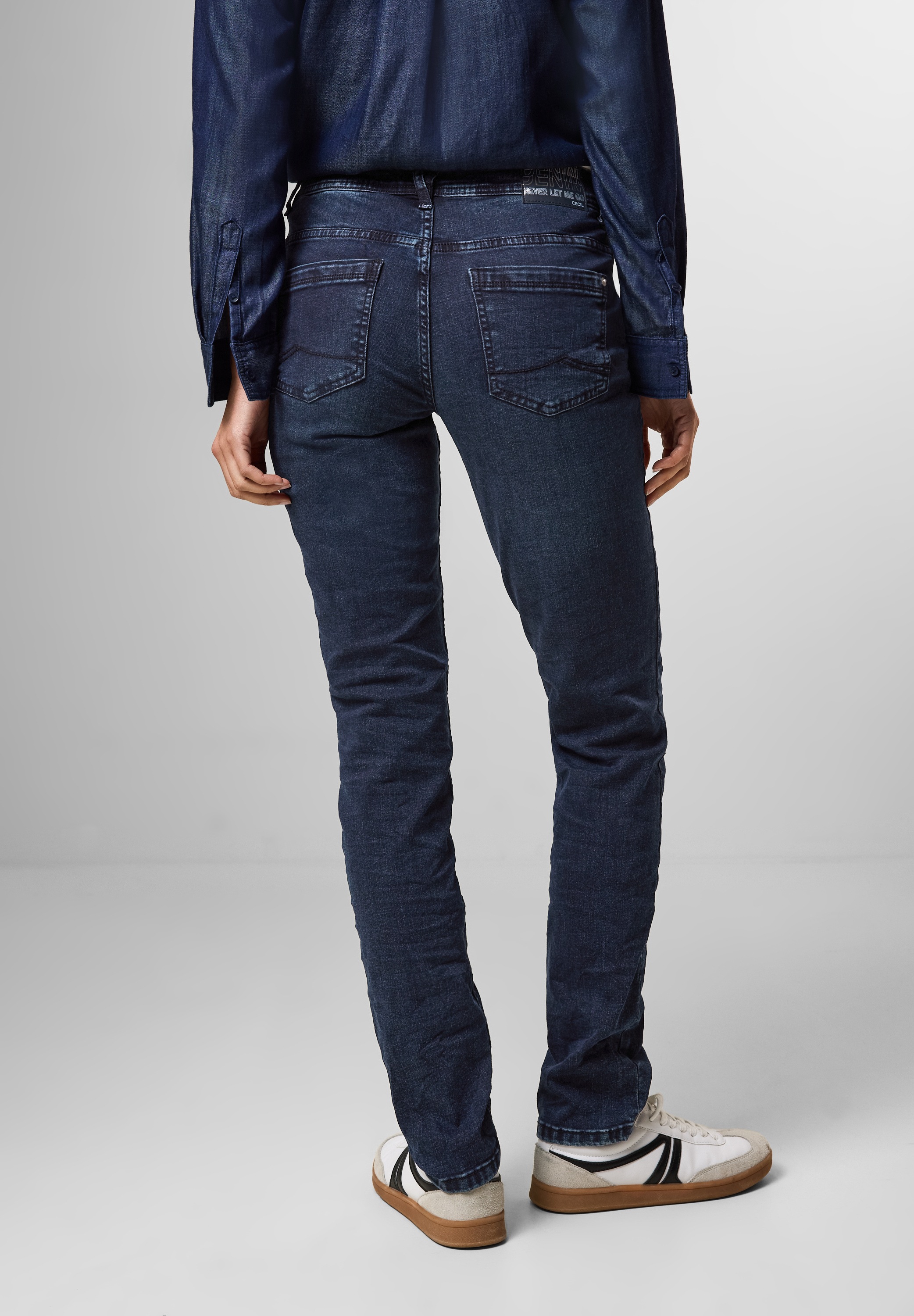 Cecil Gerade Jeans, 5-Pocket-Style