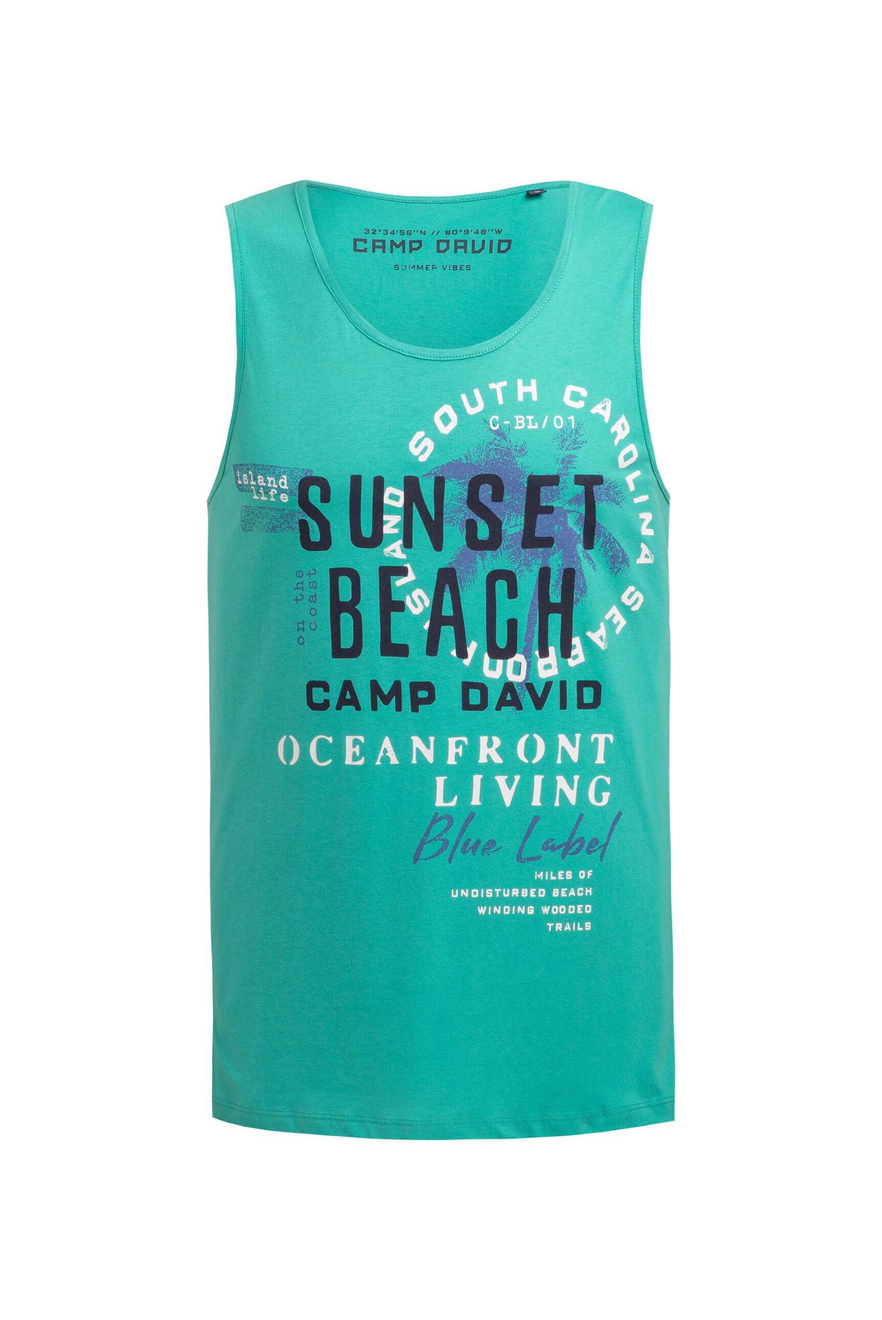 CAMP DAVID Tanktop aus Baumwolle