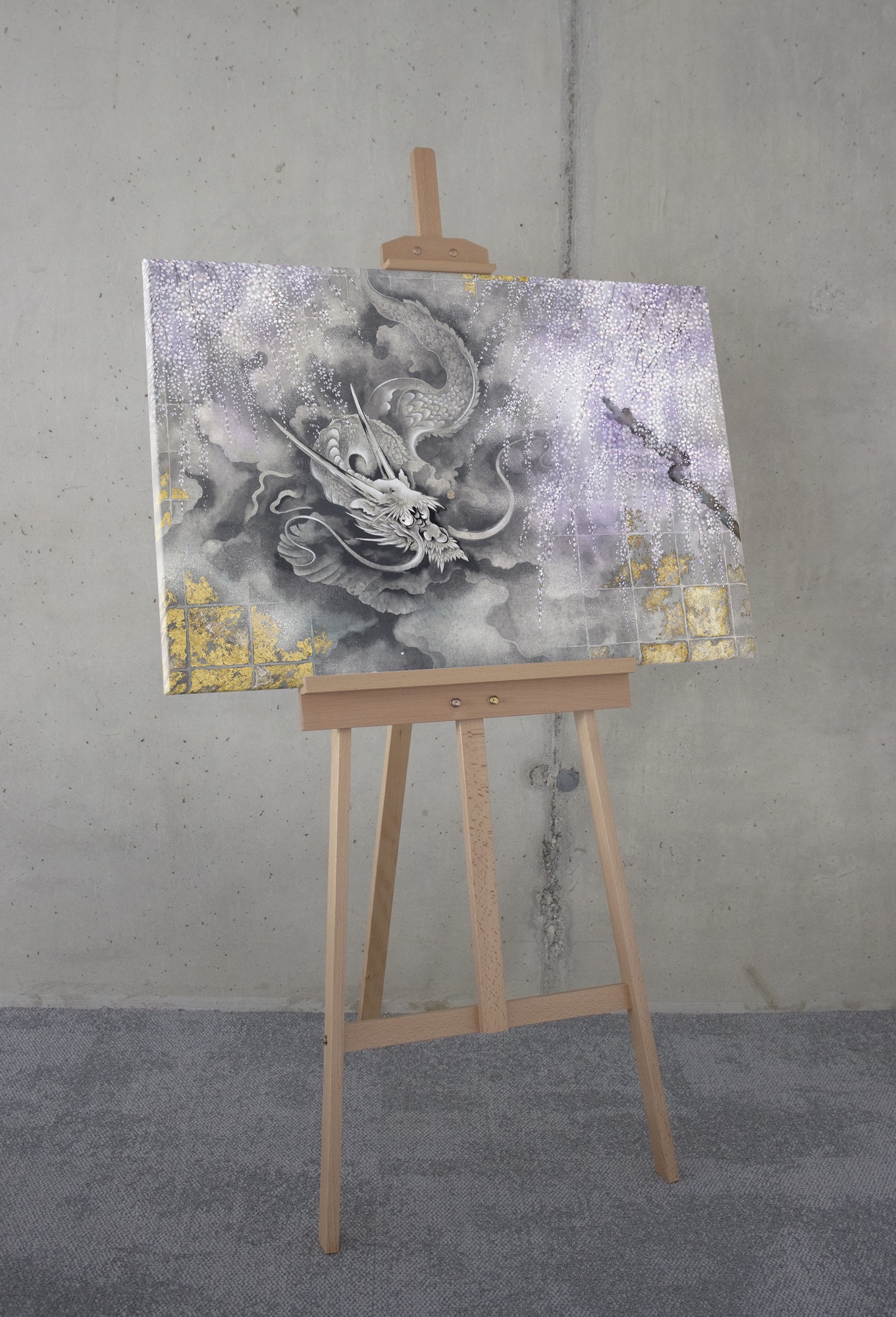 Komar Leinwandbild »Evil Brave - Größe 60 x 90 cm«, Natur, (1 St.), Keilrahmenbild mi Echtholzrahmen