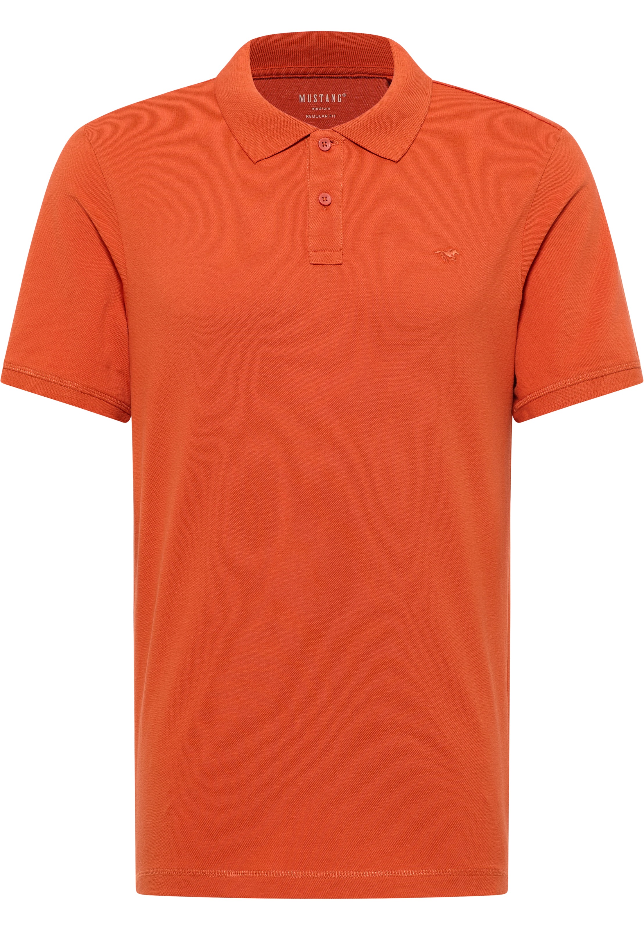 MUSTANG Poloshirt »Style Palco«, mit Logo-Stickerei