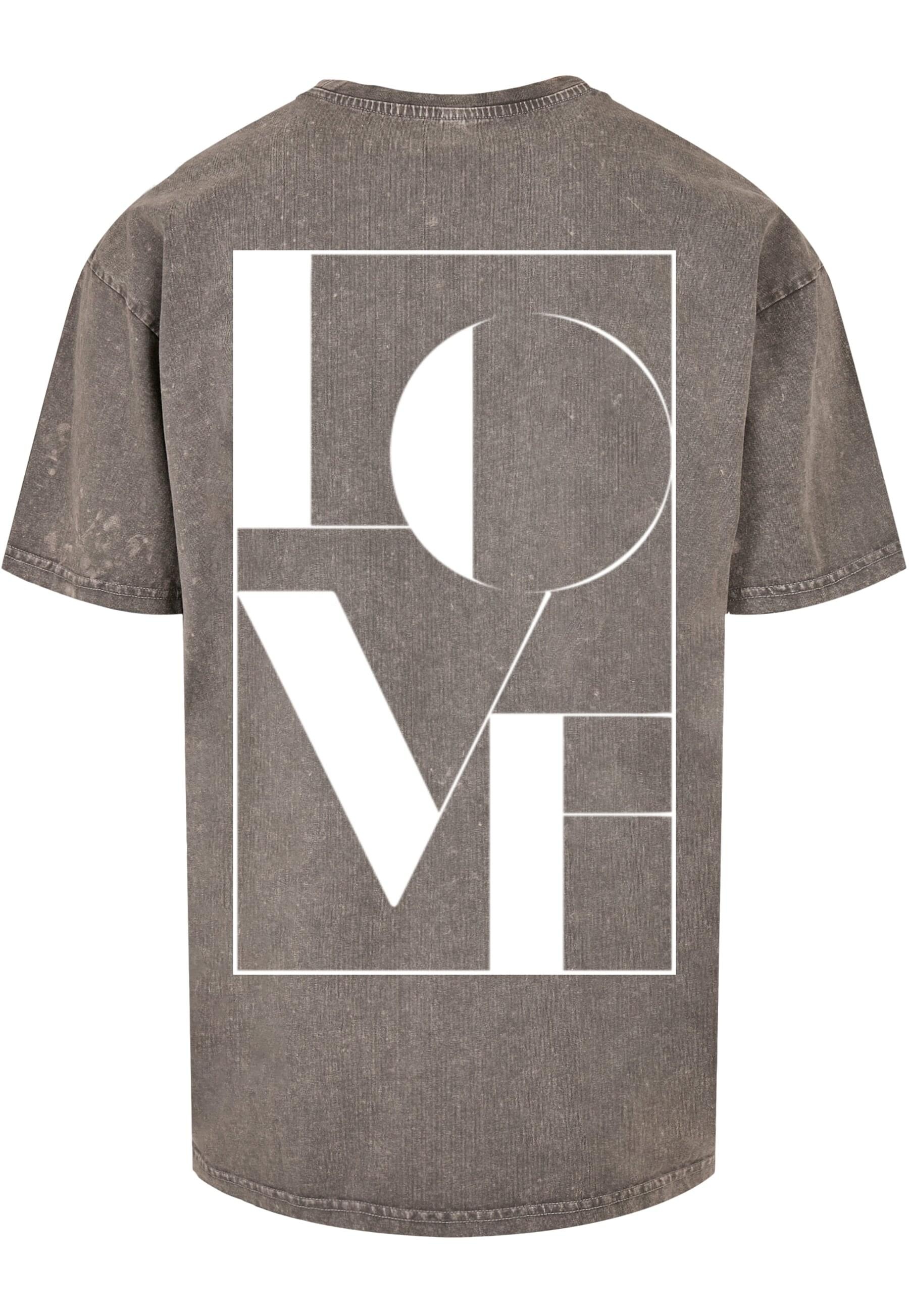 Merchcode T-Shirt "Merchcode Herren Love Acid Washed Heavy Oversize Tee" 1 günstig online kaufen