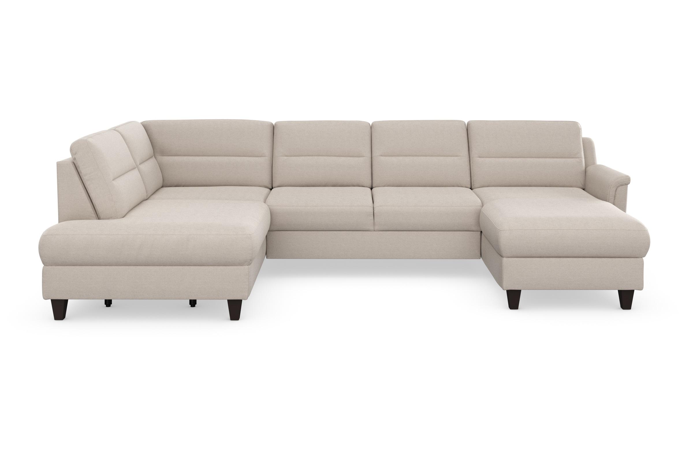 sit&more Wohnlandschaft »Farö U-Form«, inklusive Federkern, wahlweise mit Bettfunktion und Bettkasten