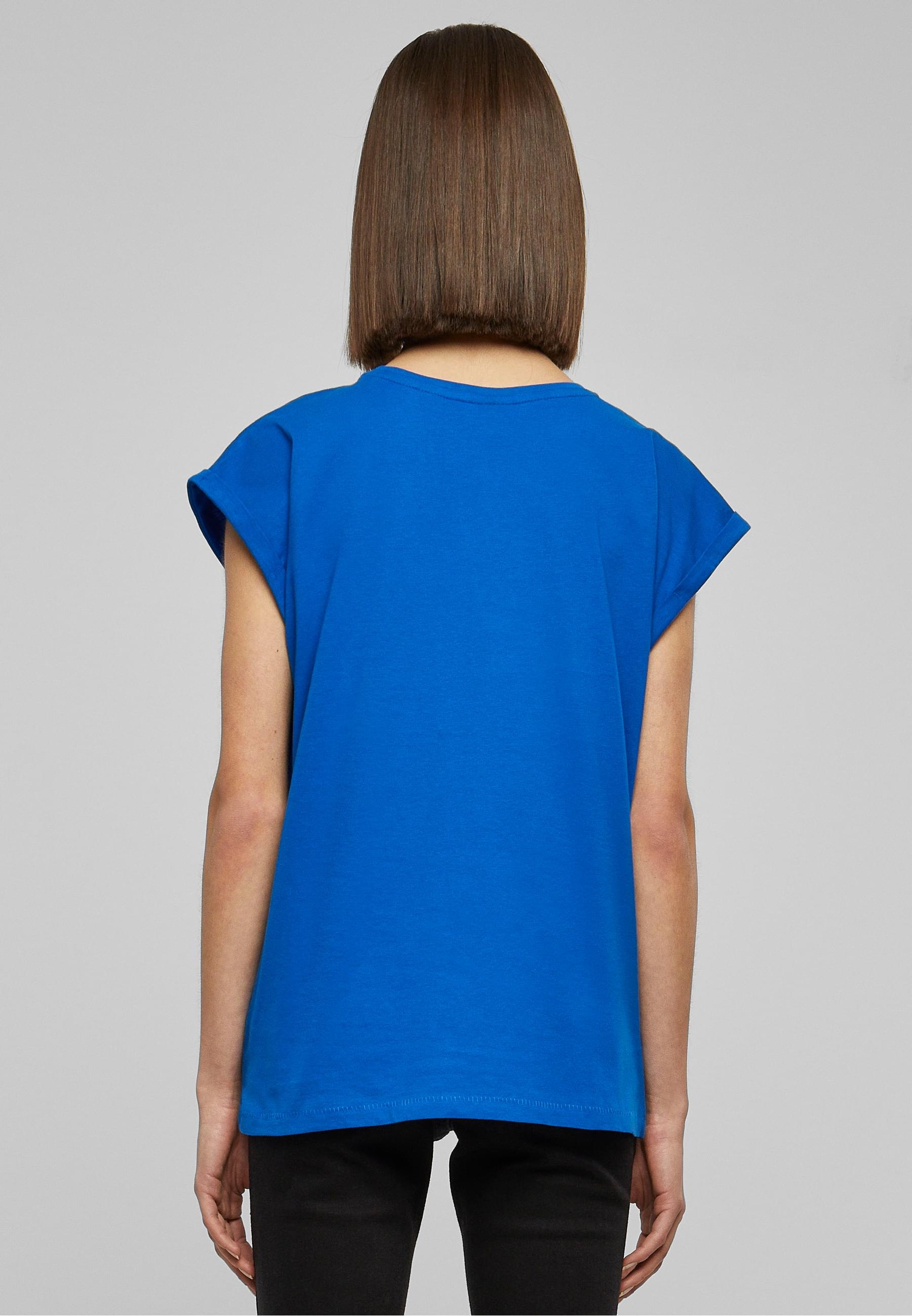URBAN CLASSICS Kurzarmshirt »Urban Classics Damen Ladies Extended Shoulder Tee«, (1 tlg.)