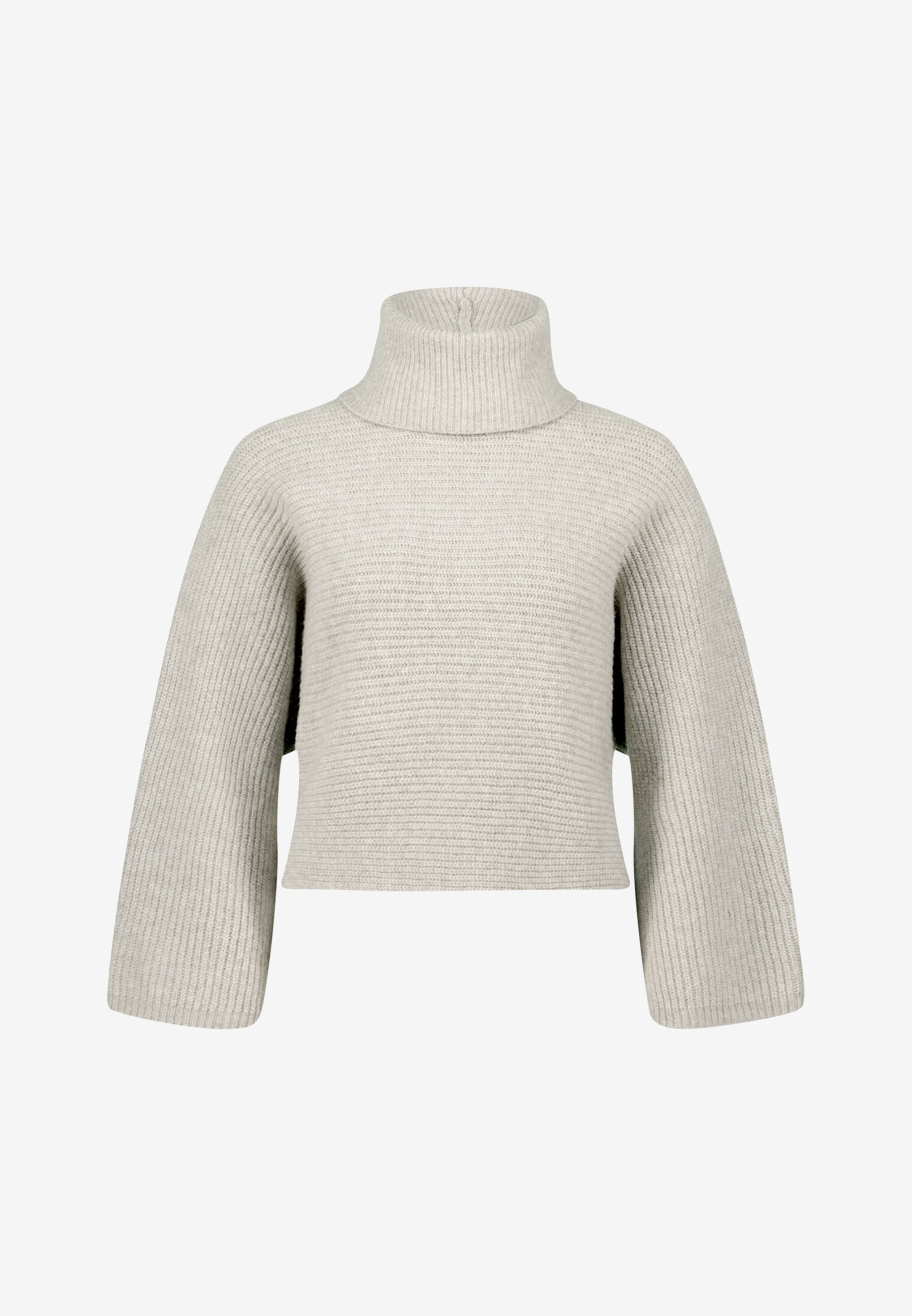 Zero Rollkragenpullover Winterpullover mit Fledermausärmeln
