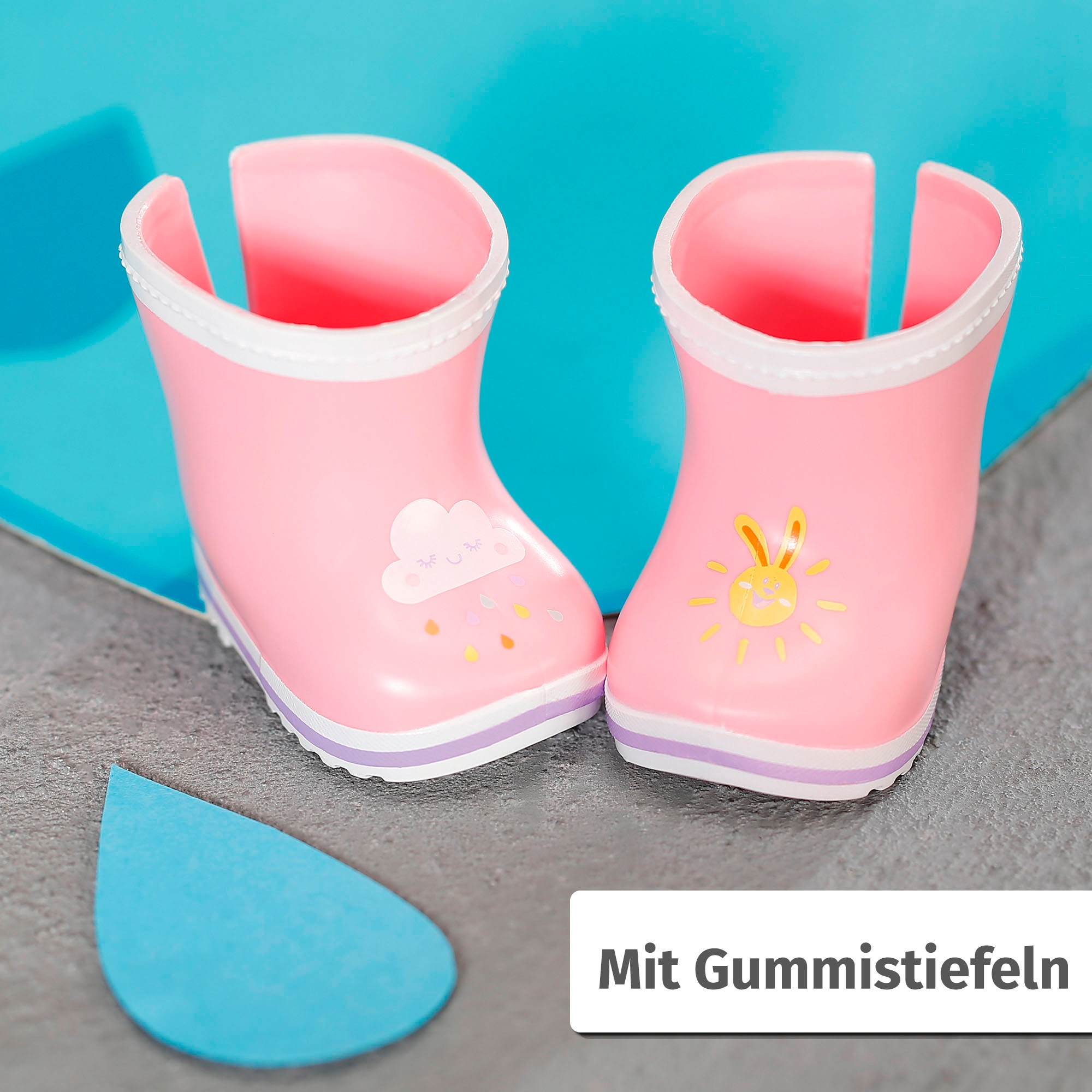 Baby Born Puppenkleidung »Deluxe Regen-Outfit 43 cm«