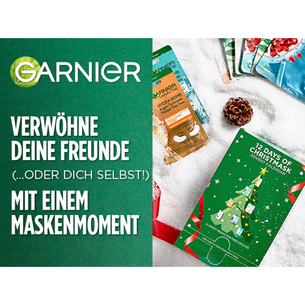 GARNIER Adventskalender »Tuchmasken Adventskalender«, für Erwachsene