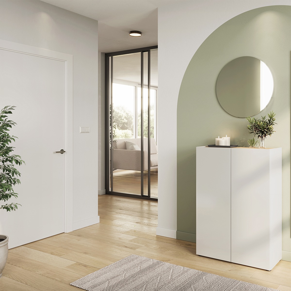 GERMANIA Garderoben-Set "GW-Alviano" 2 Stk. tlg. günstig online kaufen