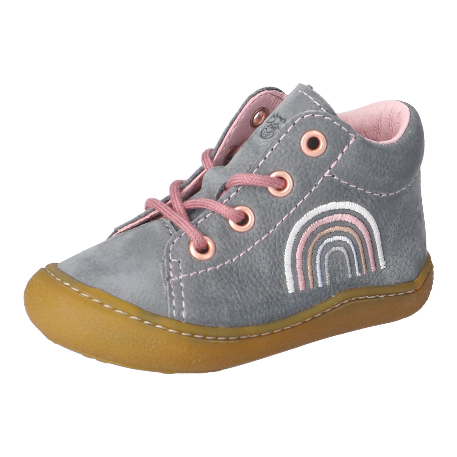 PEPINO by RICOSTA Lauflernschuh "Kally" Babyschuh, Pre Walker mit Stickerei, Größenschablone zum Download