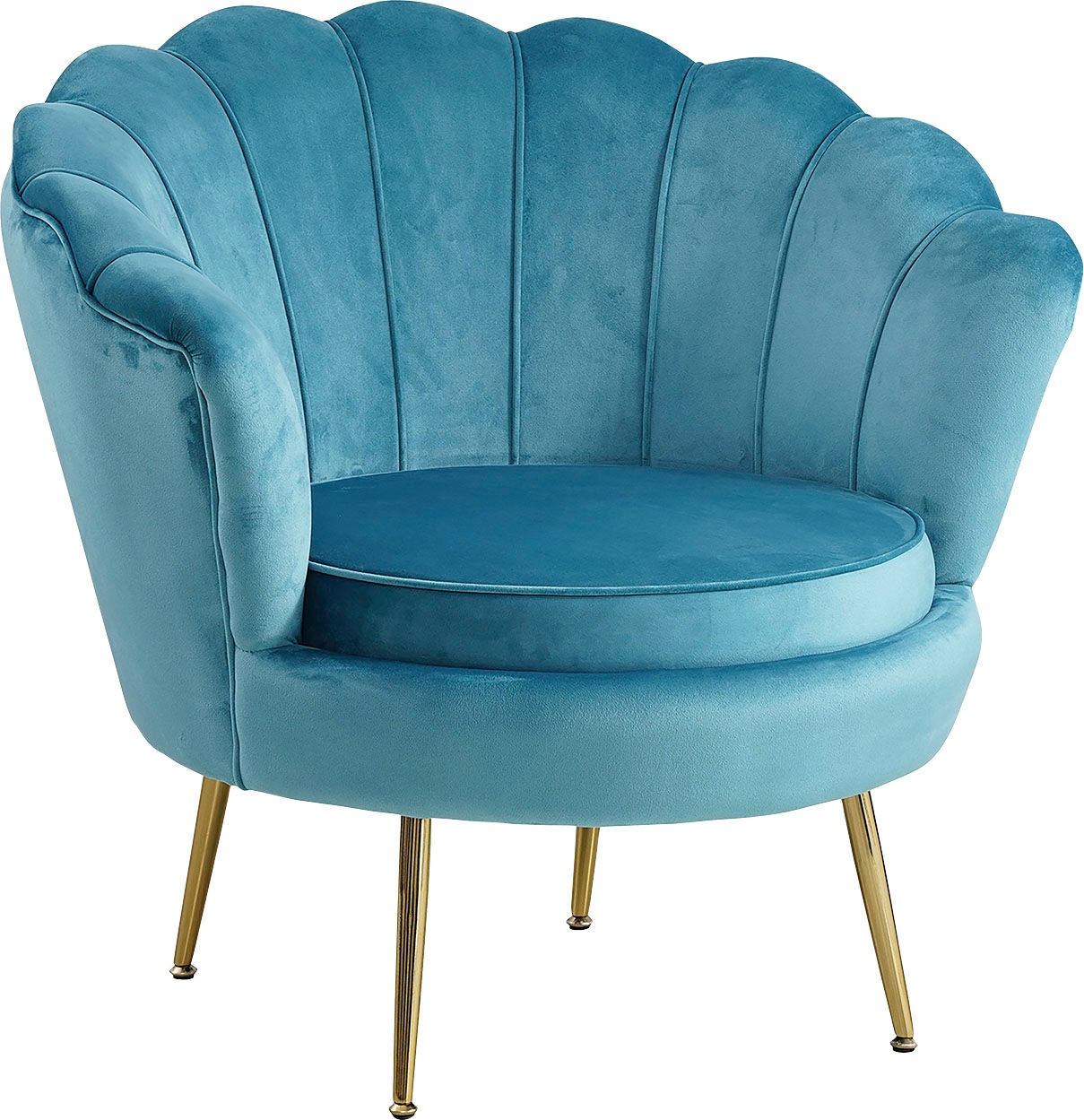 SalesFever Loungesessel "Clam", Prachtvoll extravagantes Design im Muschel- günstig online kaufen
