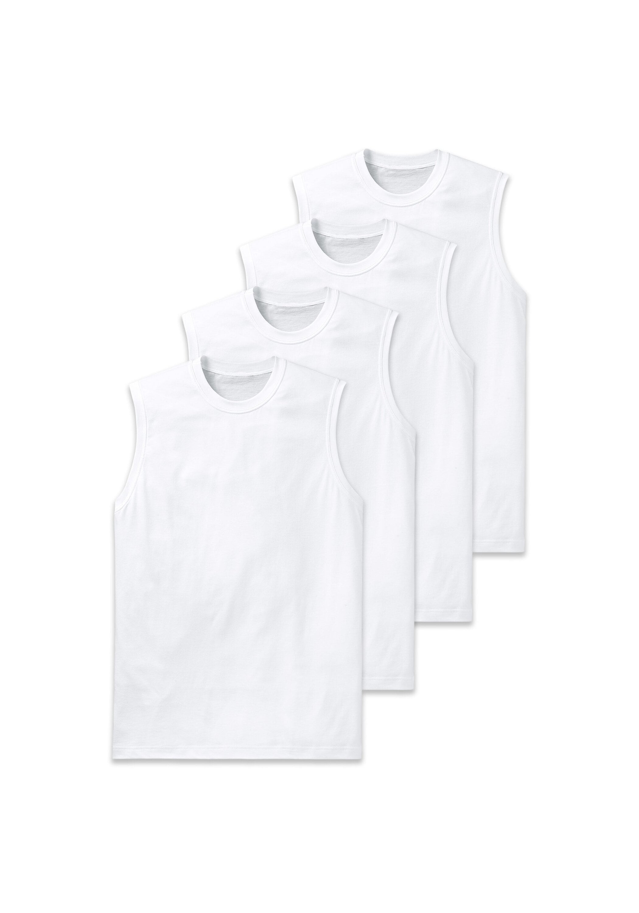 Schiesser Unterhemd "Unterhemd Essentials 4P 4er Pack" günstig online kaufen