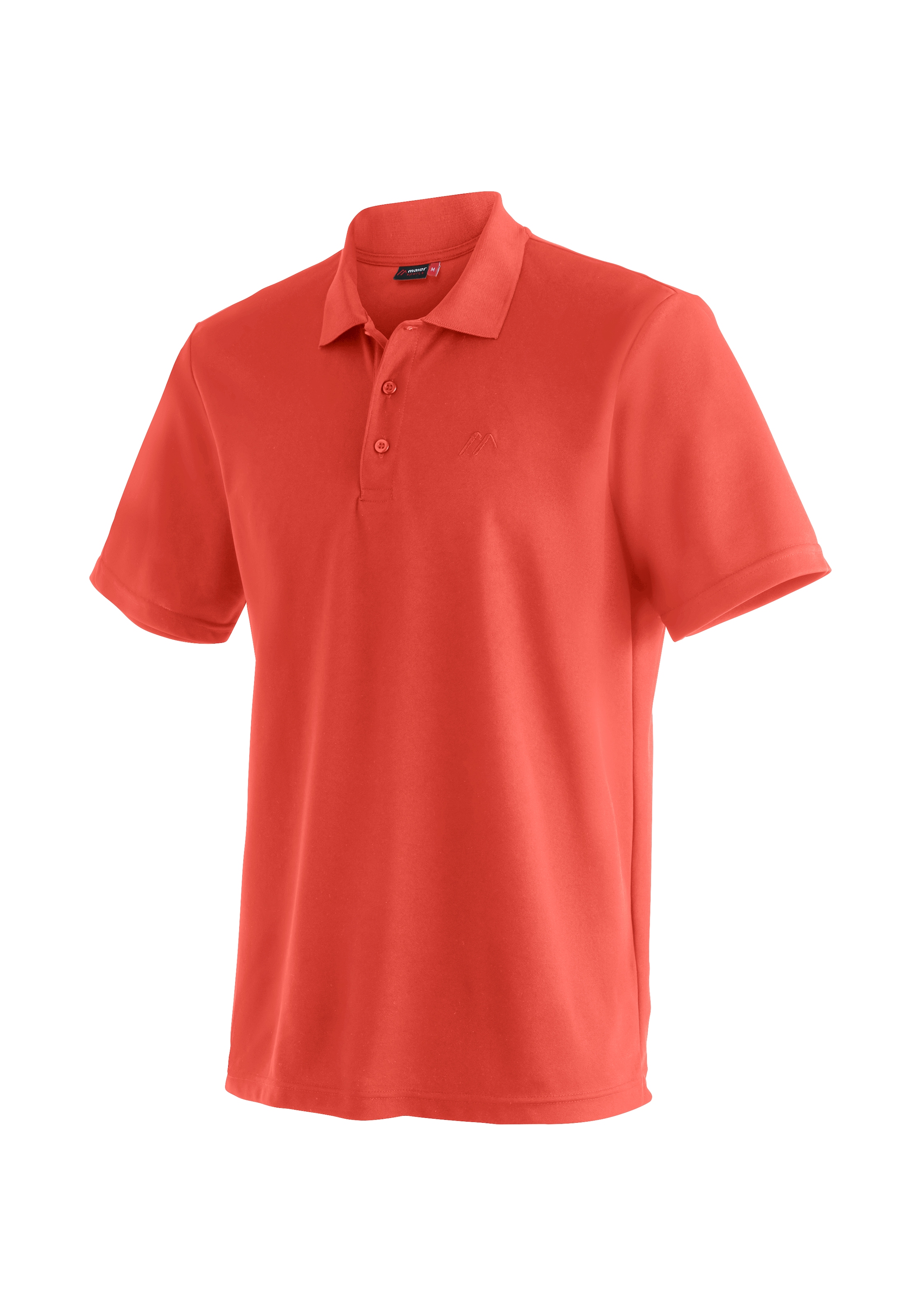 Maier Sports Poloshirt "Ulrich" Herren Polo kurzarm, leichtes Shirt, Funktionsshirt mit Kragen Reg Fit