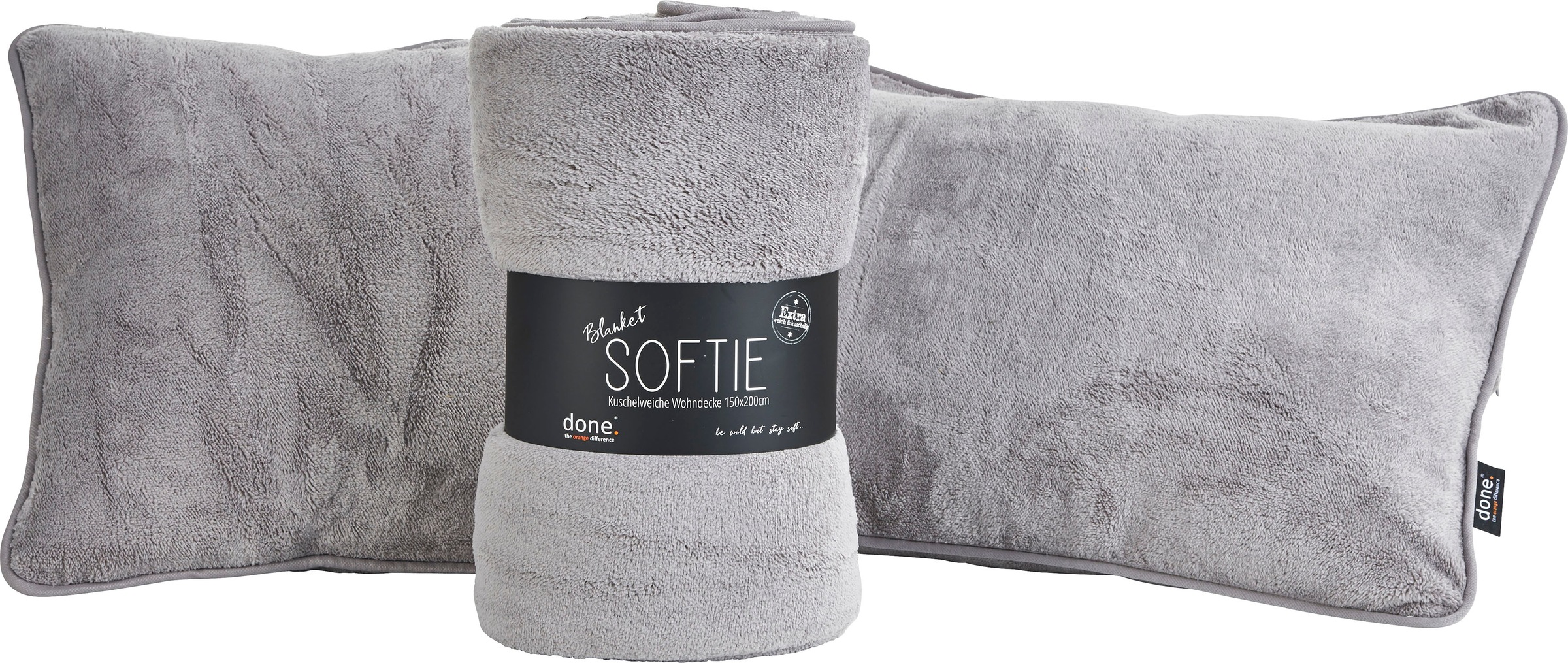 kaufen Wohndecke »Softie«, Teddy-Stoff, Kuscheldecke | BAUR done.® aus weiche softigem Wohndecke Extra