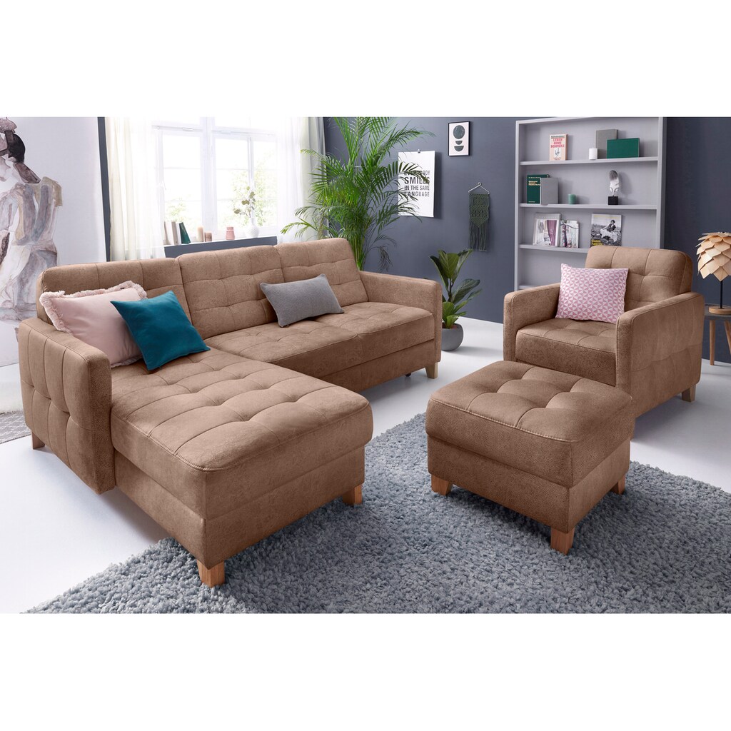 exxpo - sofa fashion Hocker »Elio«
