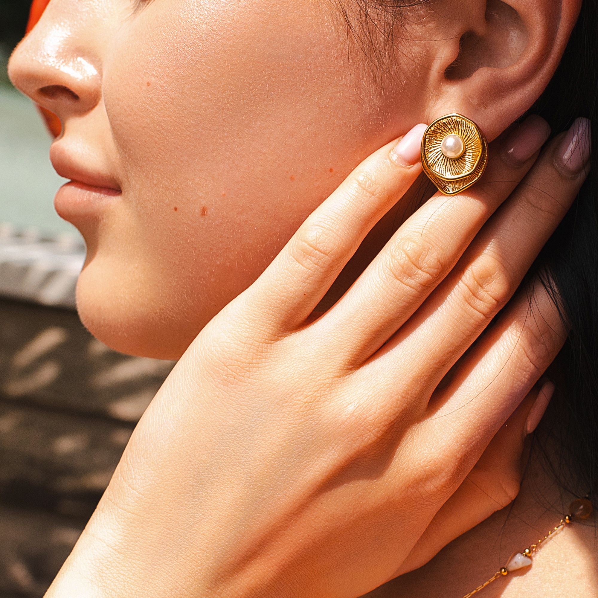 Adelia´s Paar Ohrhänger »Damen Ohrringe – Ohrstecker aus Edelstahl mit Perle« Zum Verschenken an Menschen, die Ihnen am Herzen liegen