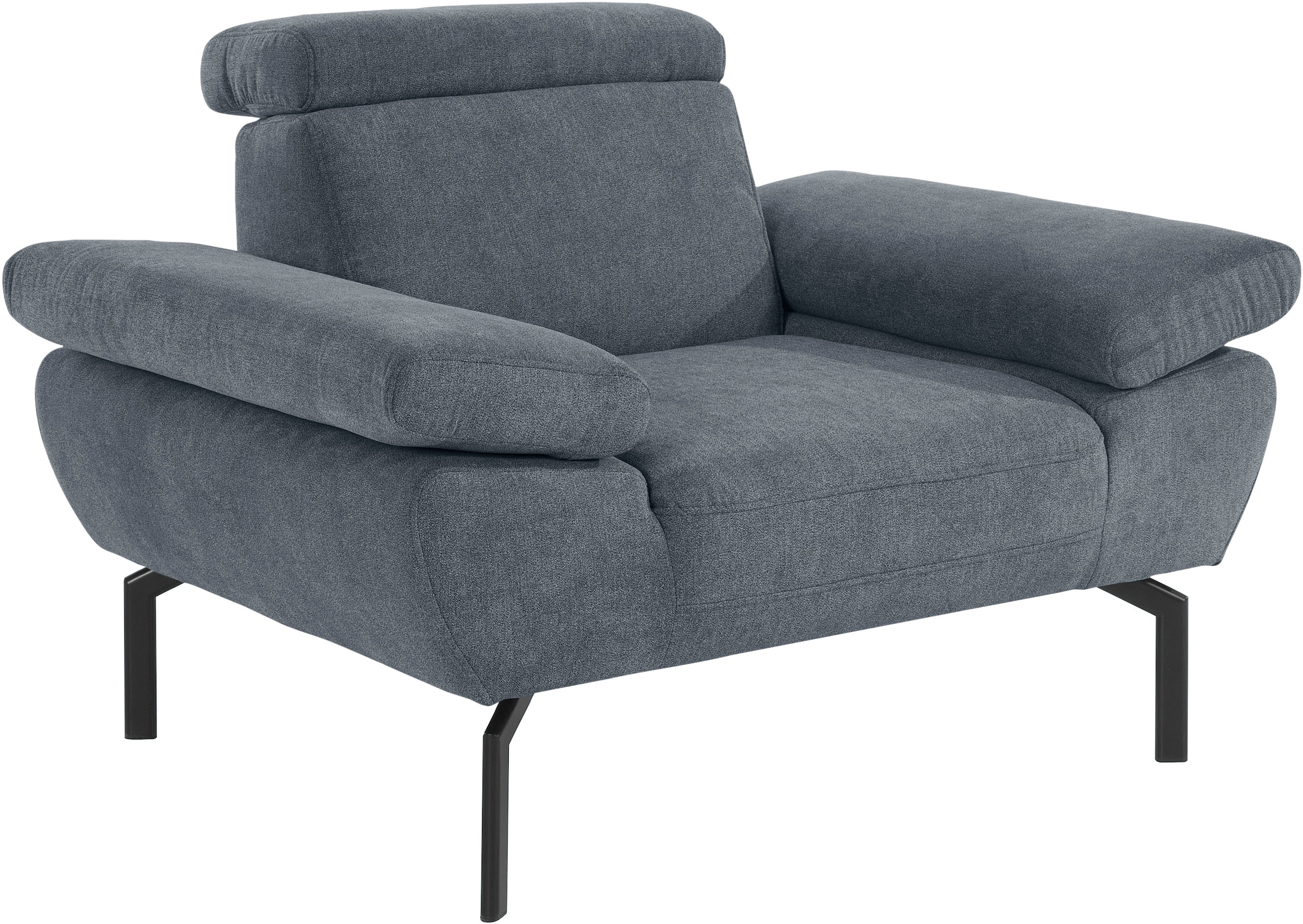 Places of mit in Style Luxus-Microfaser Sessel Rückenverstellung, »Trapino | wahlweise BAUR Lederoptik Luxus«
