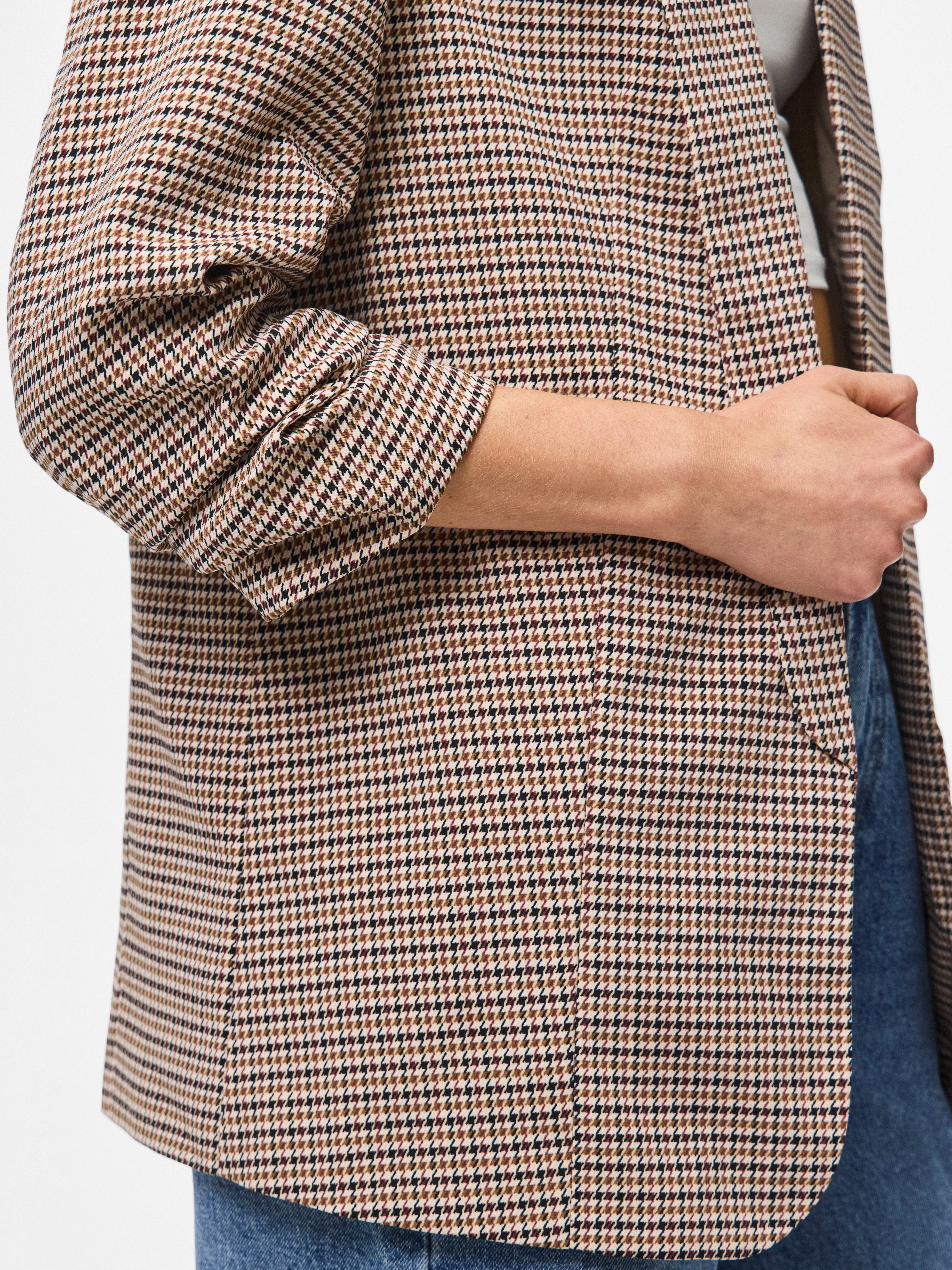 Thumbnail - pieces "PCBOSELLA 3/4 PRINTED BLAZER NOOS" mit 3/4 Ärmel