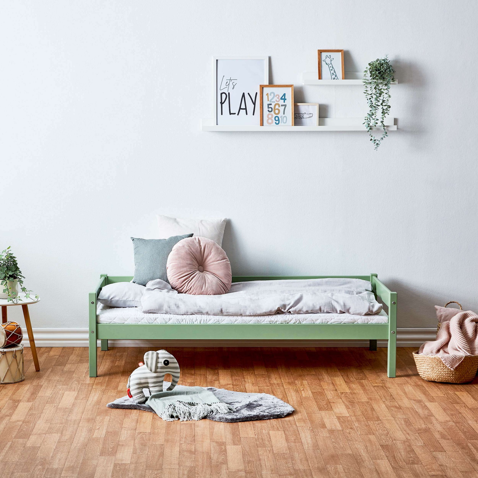 Home affaire "ECO One, Einzelbett, skandinavisches Design" wahlweise mit Matratze, Liegefläche 70x160 cm