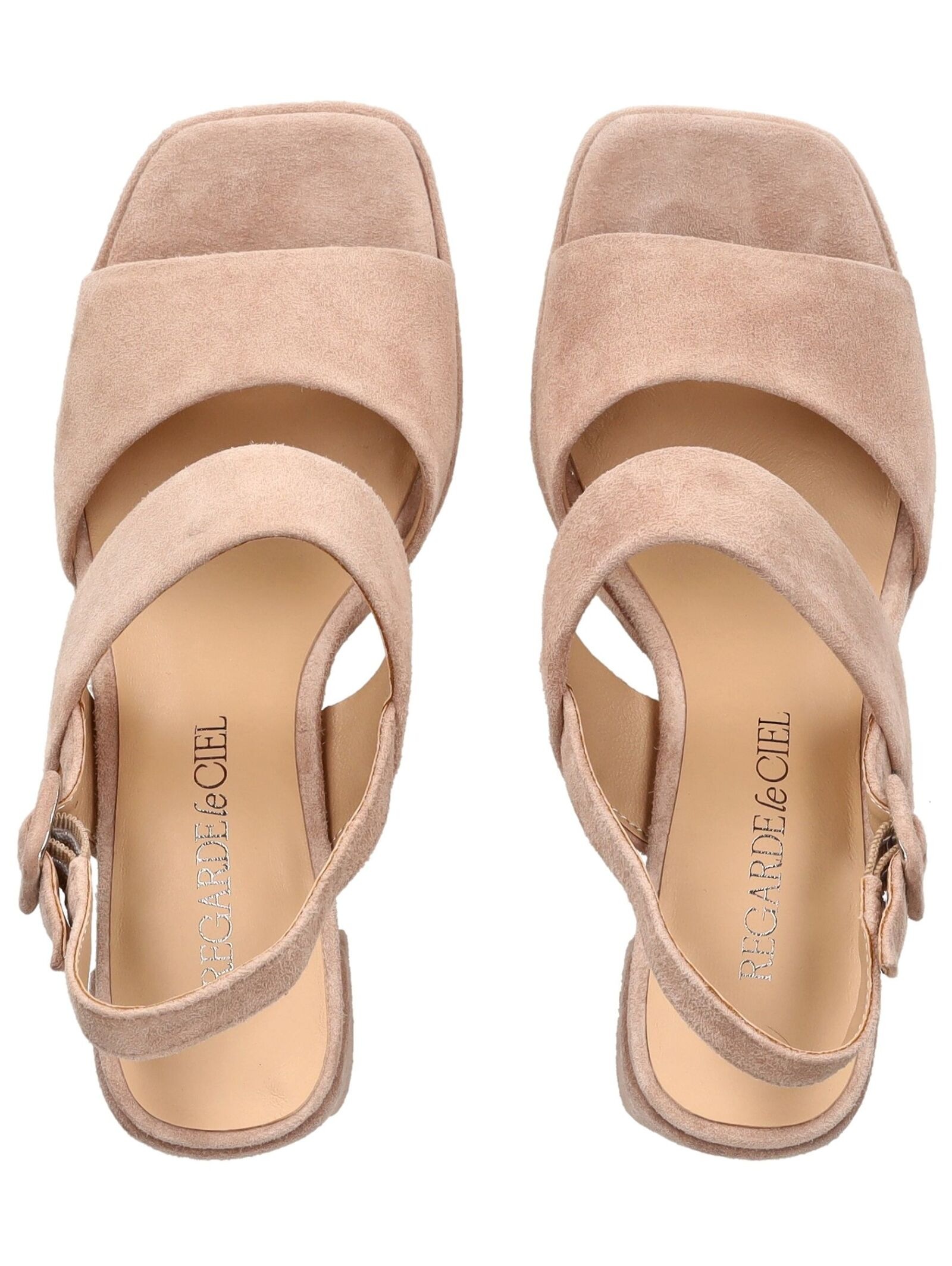 Regarde Le Ciel High-Heel-Sandalette »Regarde Le Ciel Sandalen Veloursleder«