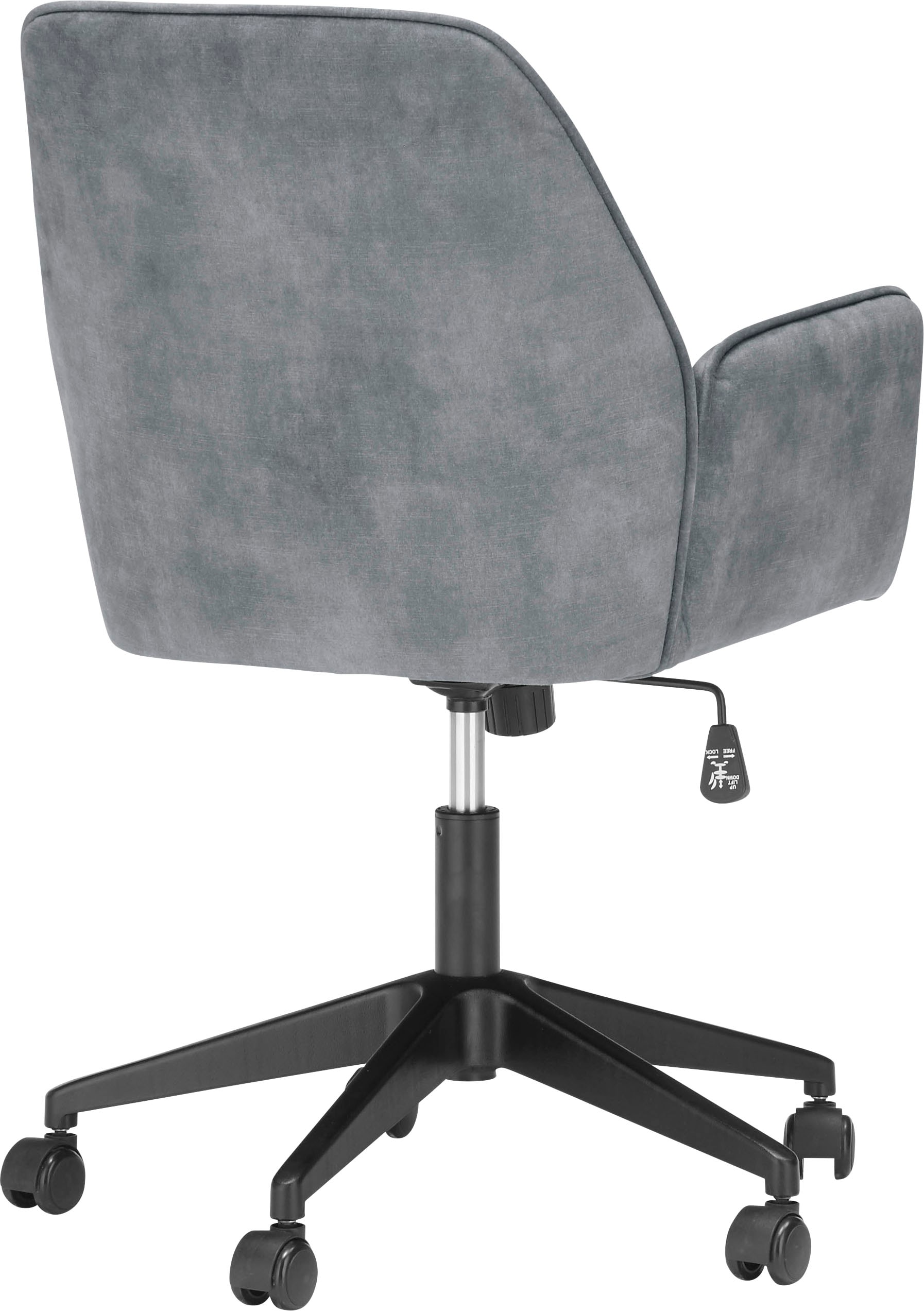 MCA furniture Schreibtischstuhl Stoffbezug, | BAUR Bürostuhl kaufen Velvet, Komfortsitzhöhe verstellbar »O-Ottawa«, mit stufenlos