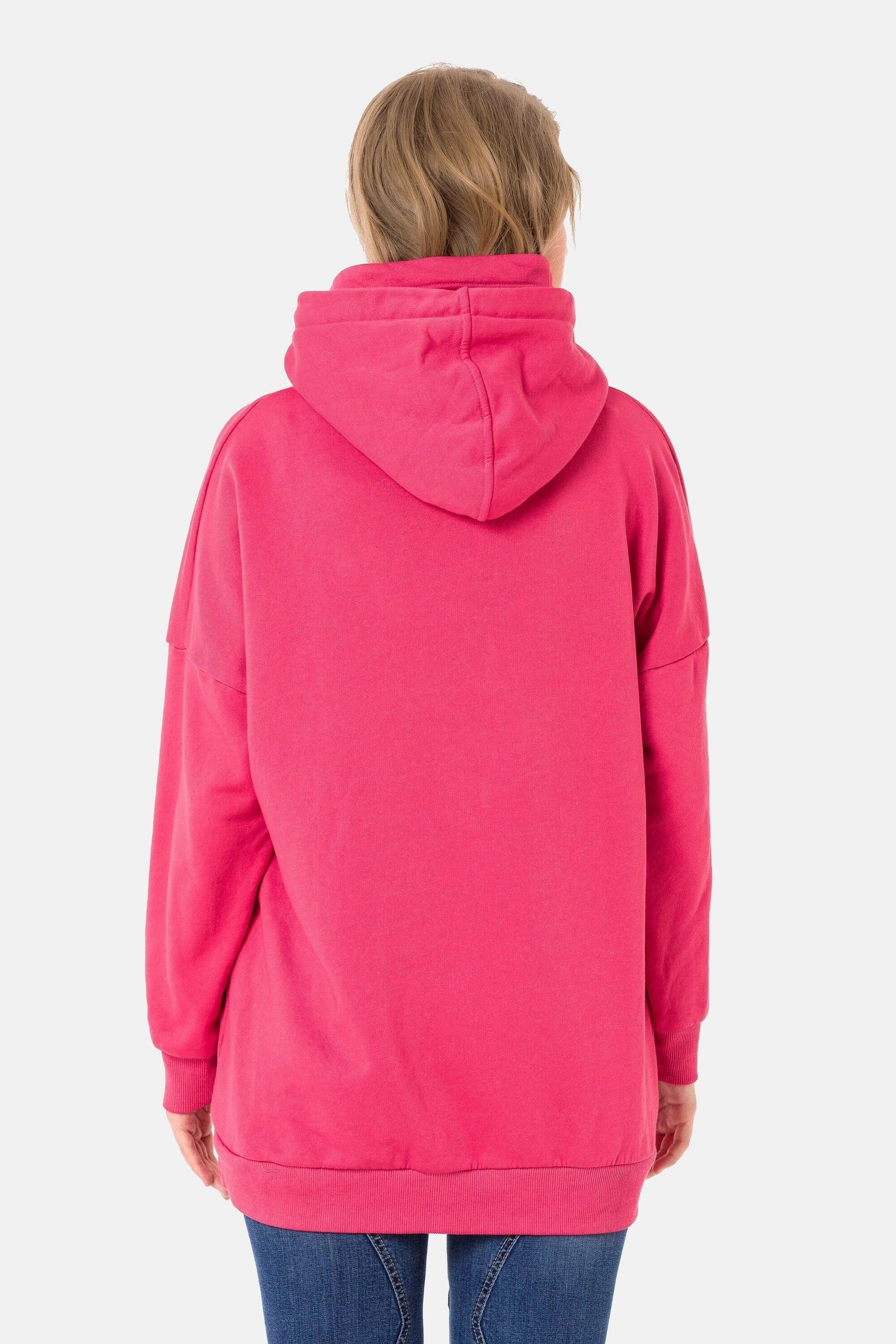 Cipo & Baxx Hoodie »Sweatshirt«, mit coolem Markenprint und Loop-Schal, WL345