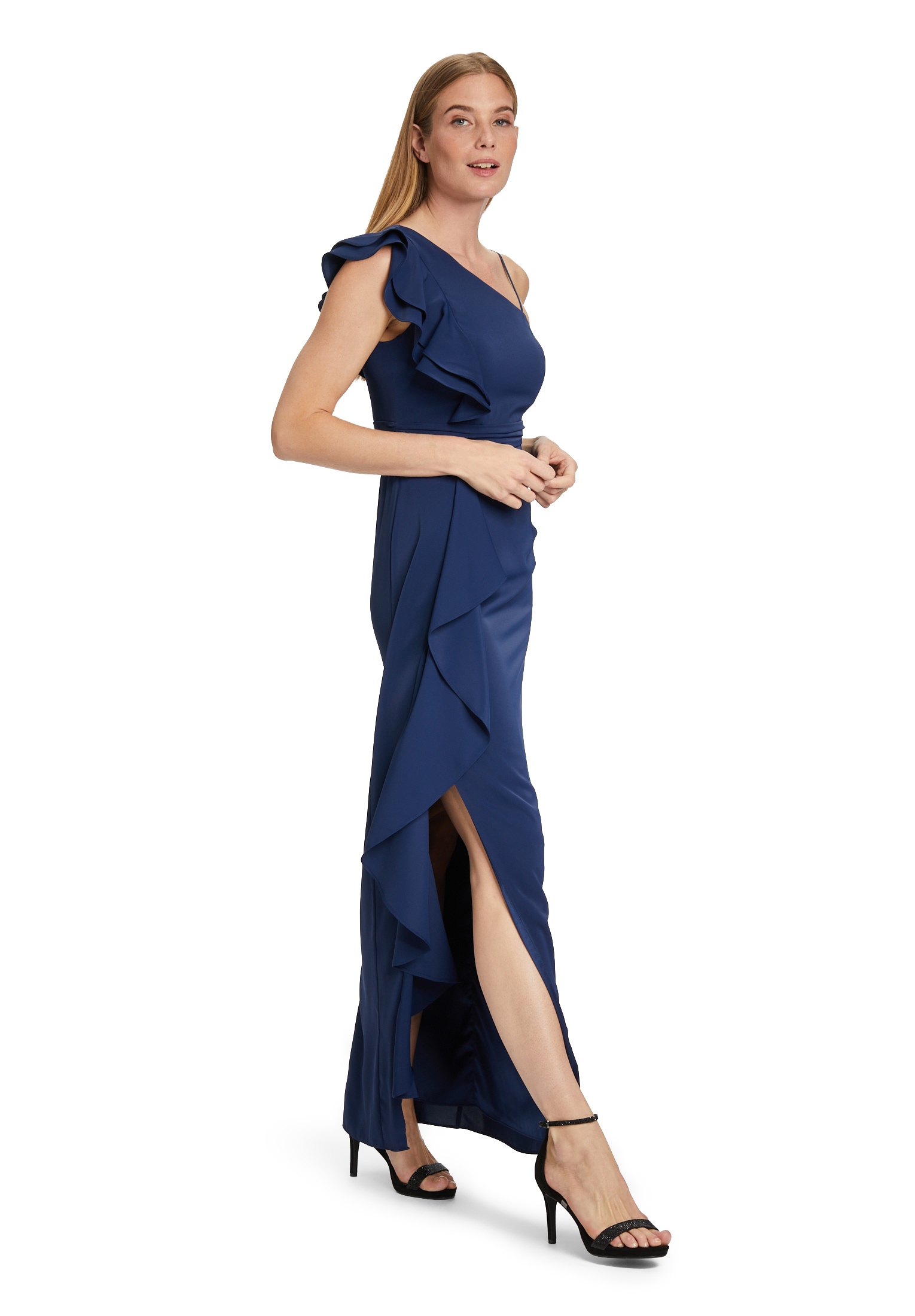 Vera Mont Cocktailkleid "Vera Mont Cocktailkleid figurbetont", Schlitz