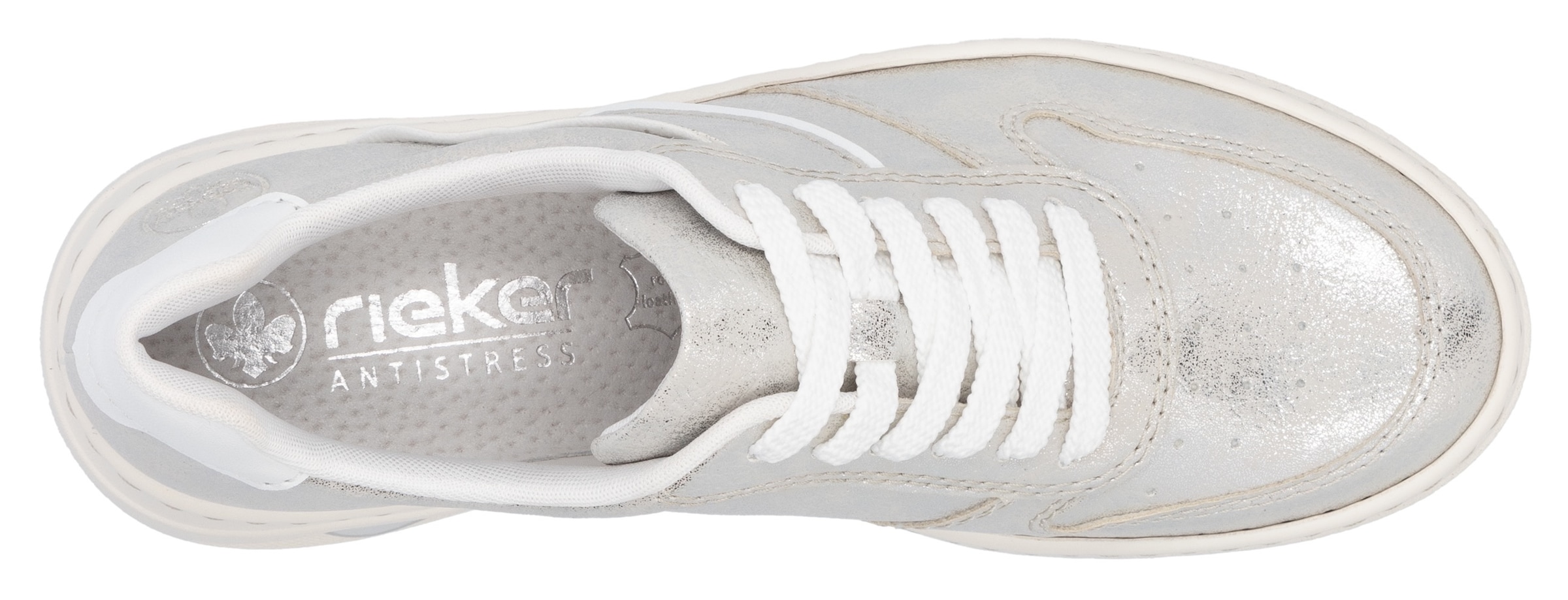 Rieker Plateausneaker, Schnürschuh, Halbschuh, Freizeitsneaker mit Rieker Air Ausstattung