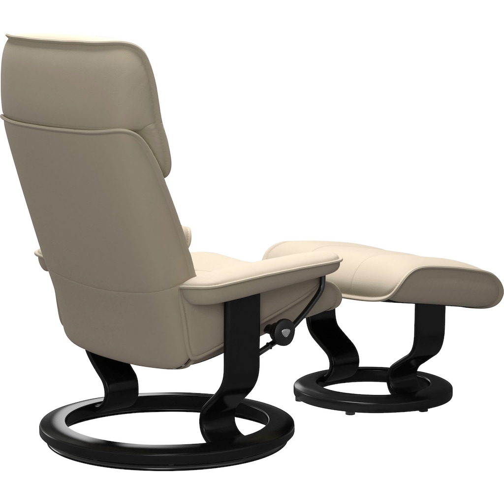 Stressless® Relaxsessel »Admiral«, (Set, Relaxsessel inkl. Hocker)