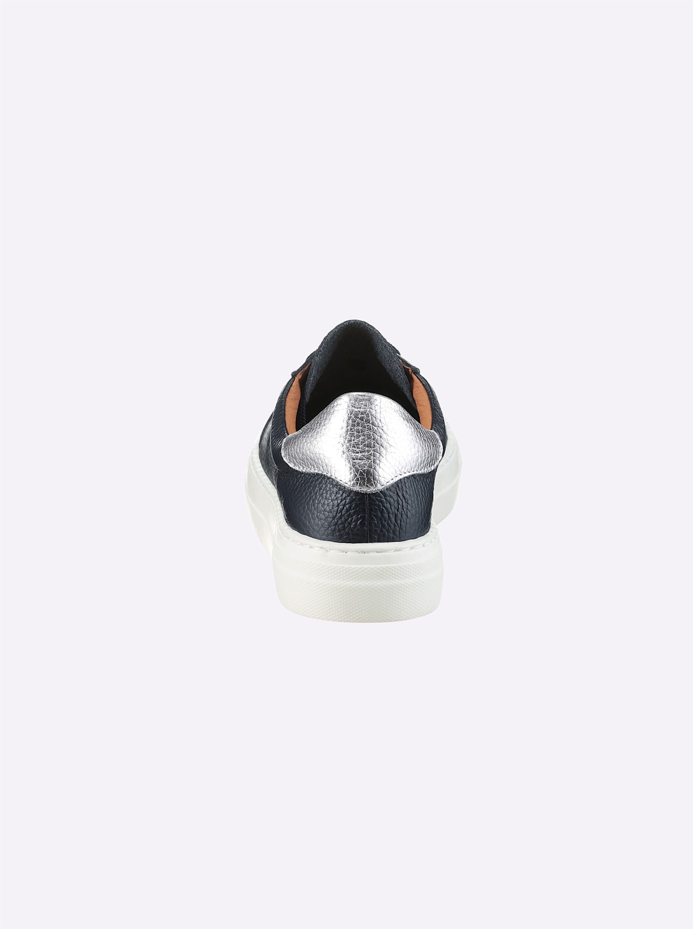 Heine Women's Platform Sneaker Navy 36 3