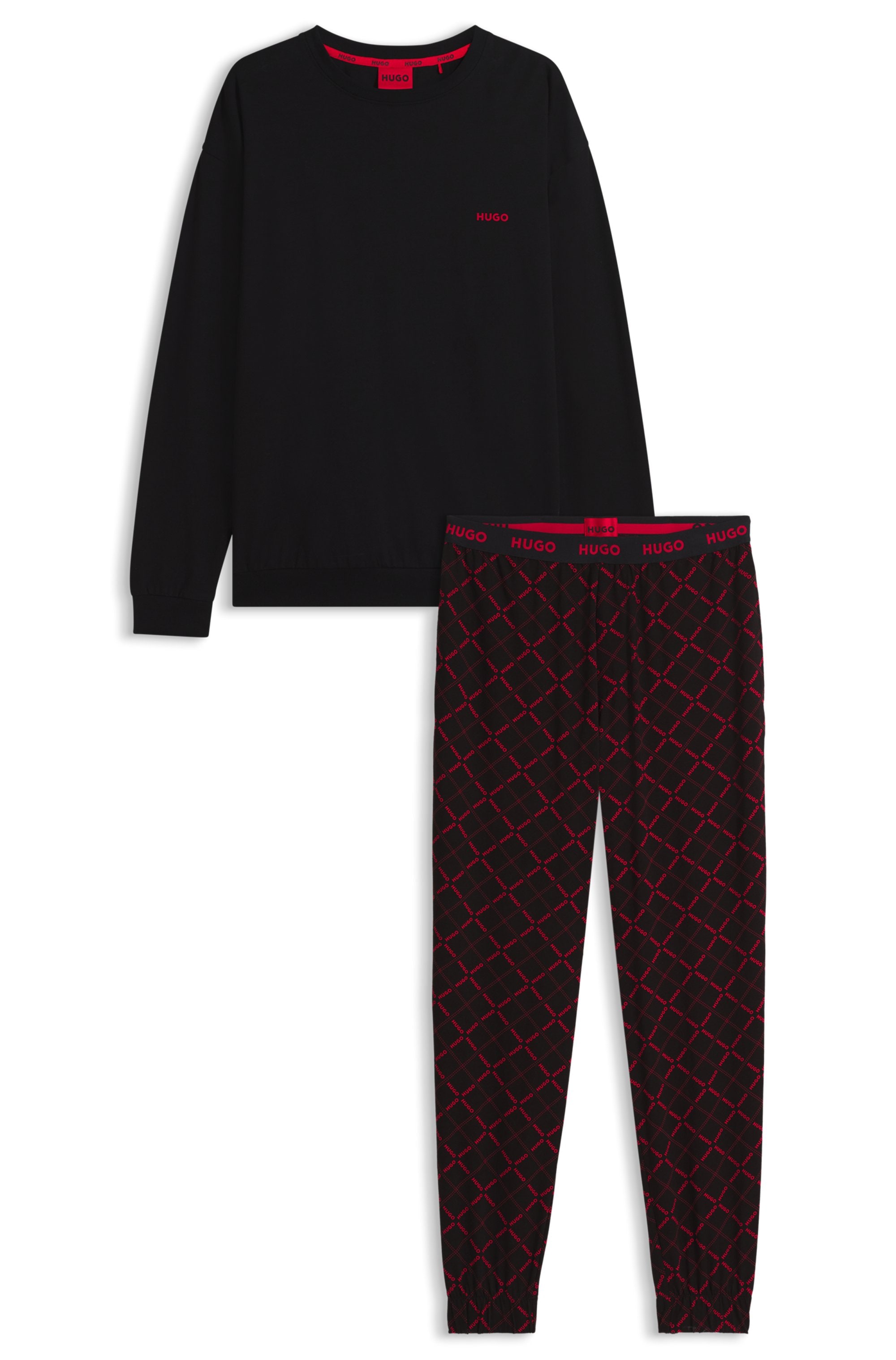 HUGO Underwear Pyjama »ELION LONG SET« 2