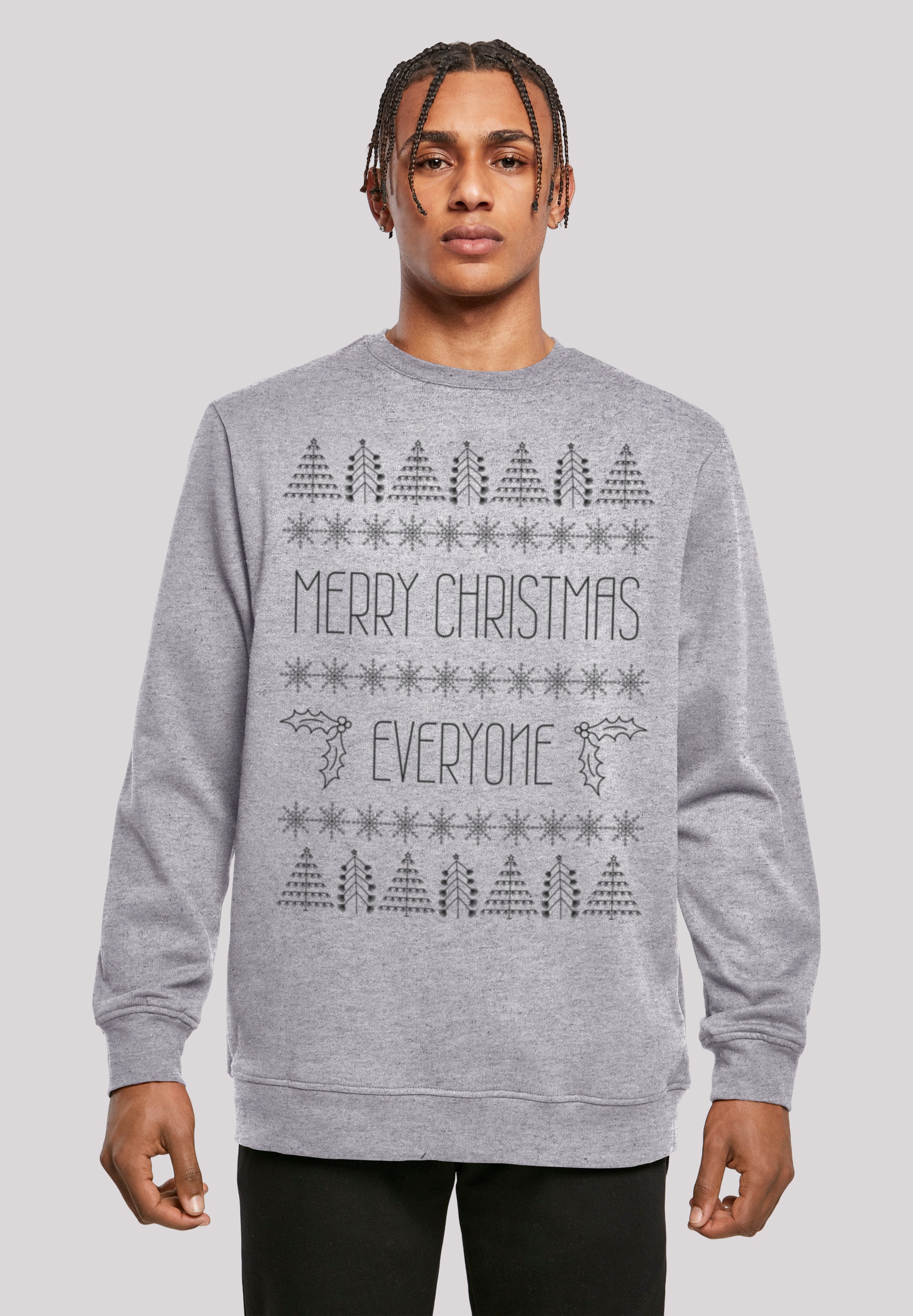 F4NT4STIC Megztinis su gobtuvu »Merry Christmas ...