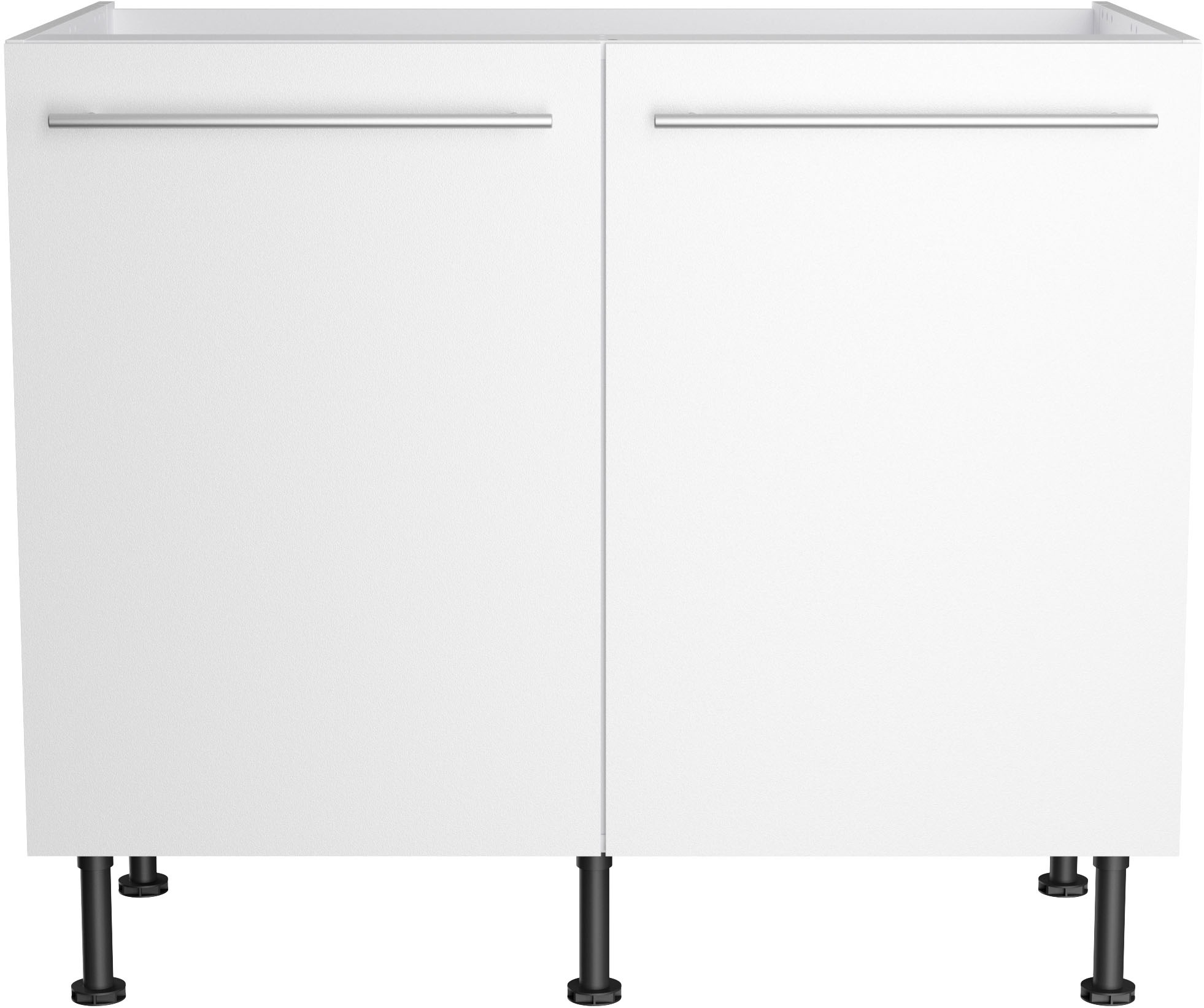 KOCHSTATION Spülenschrank "KS-Bern2", Breite 100 cm, 2 Türen günstig online kaufen