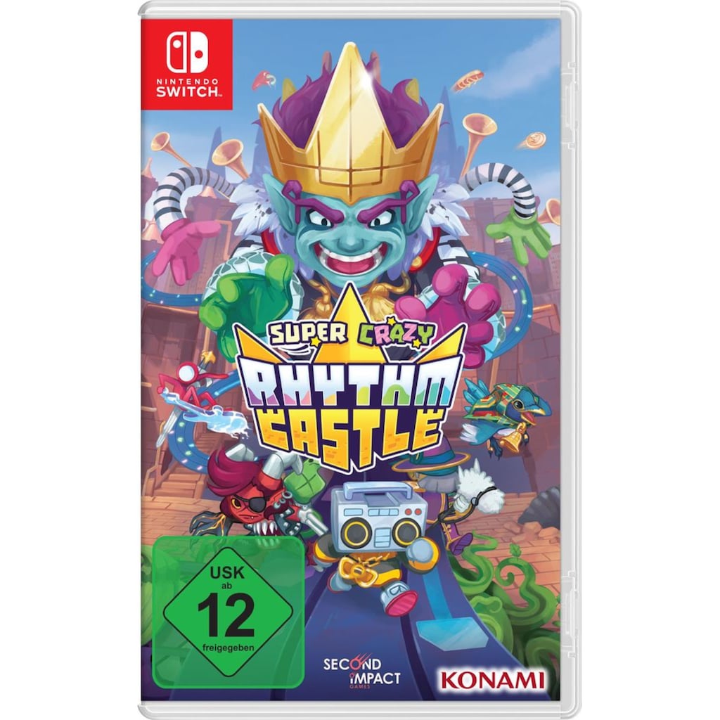 Konami Spielesoftware »Super Crazy Rhythm Castle«, Nintendo Switch