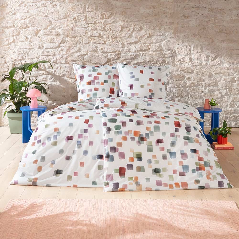 Estella Bettwäsche "Emily" 2 tlg. Feinster Mako-Satin aus 100% Baumwolle günstig online kaufen