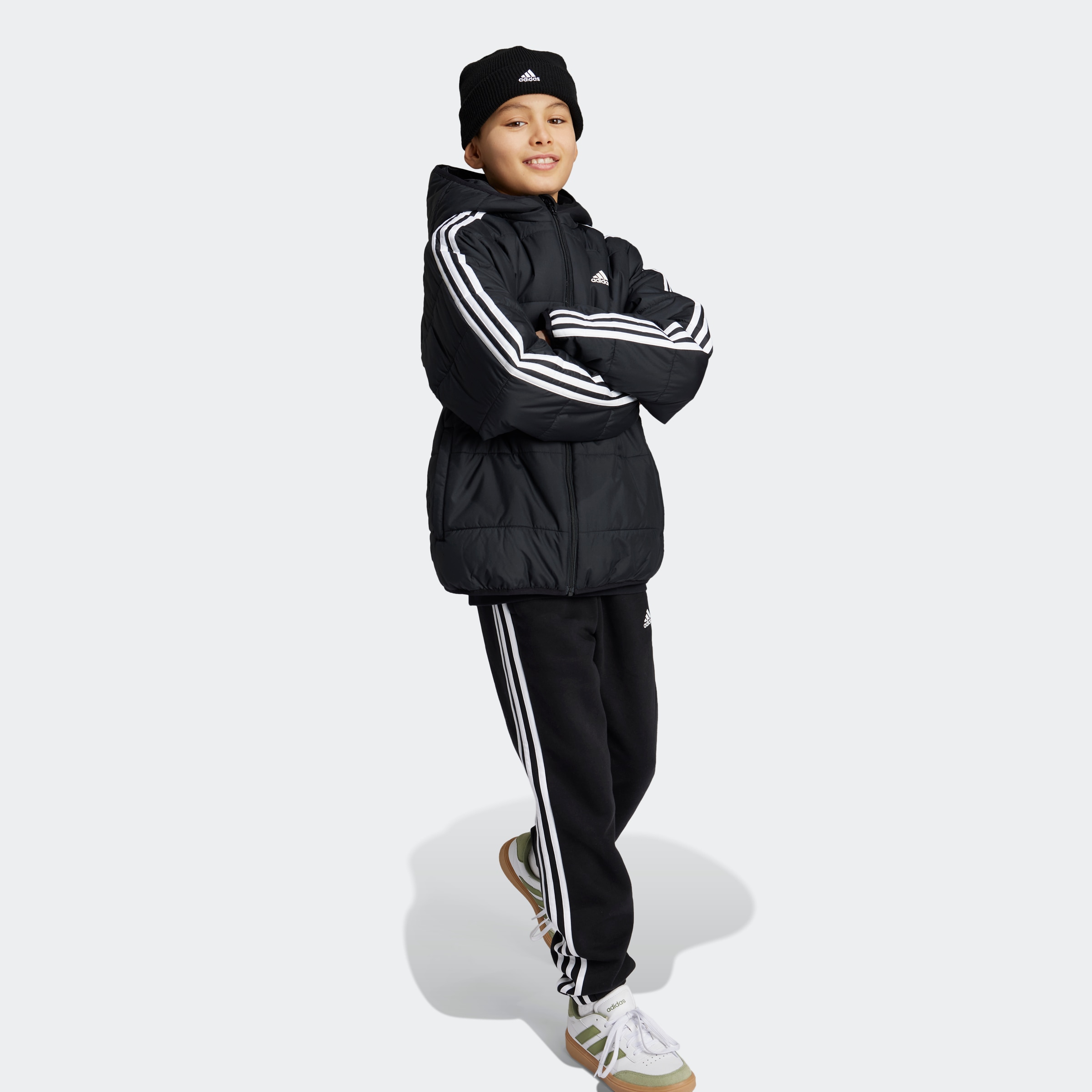 adidas Sportswear Steppjacke »J ESS 3S PAD«