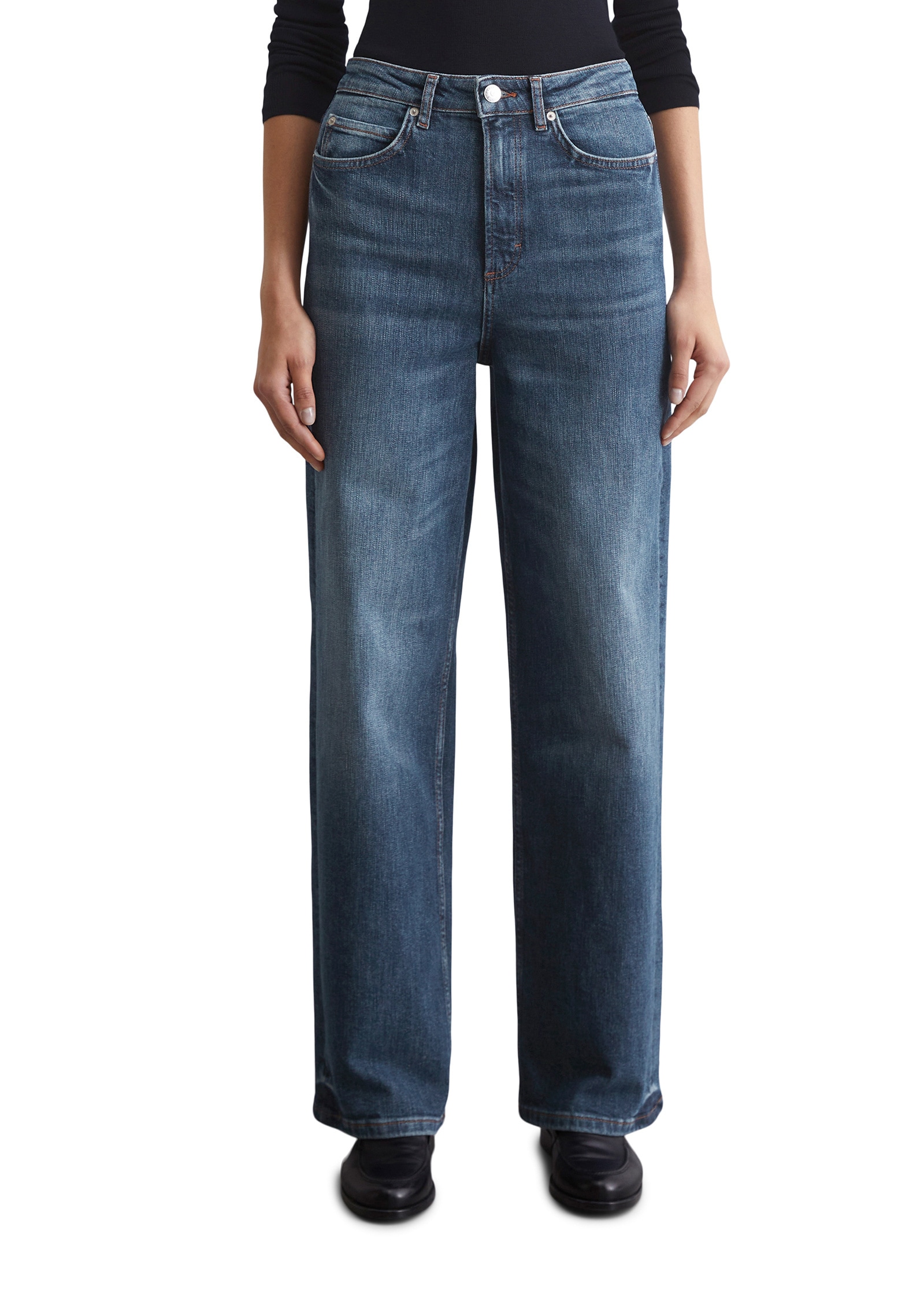 Weite Jeans »aus Organic-Cotton-Mix-Stretch«