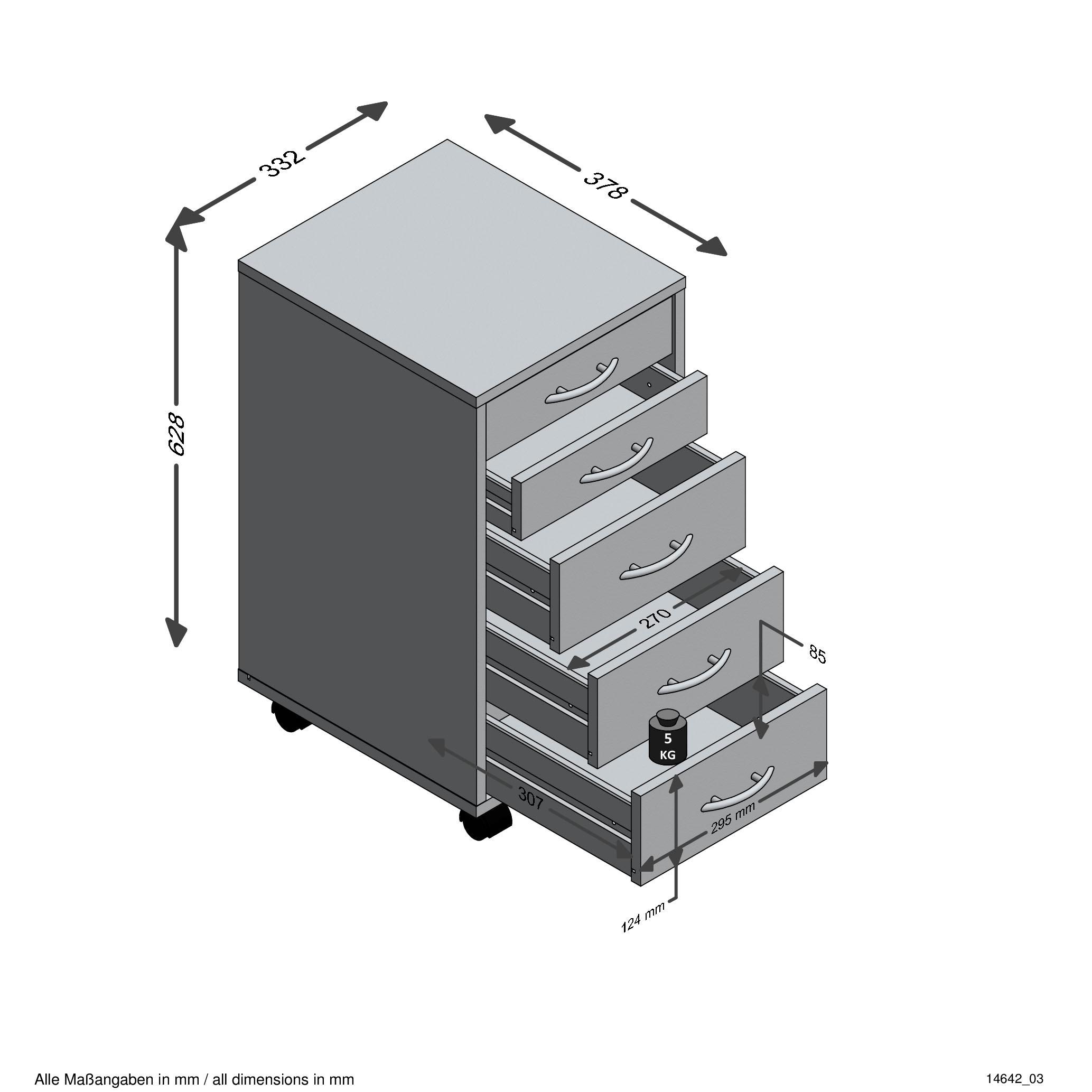 FMD Rollcontainer »Freddy«