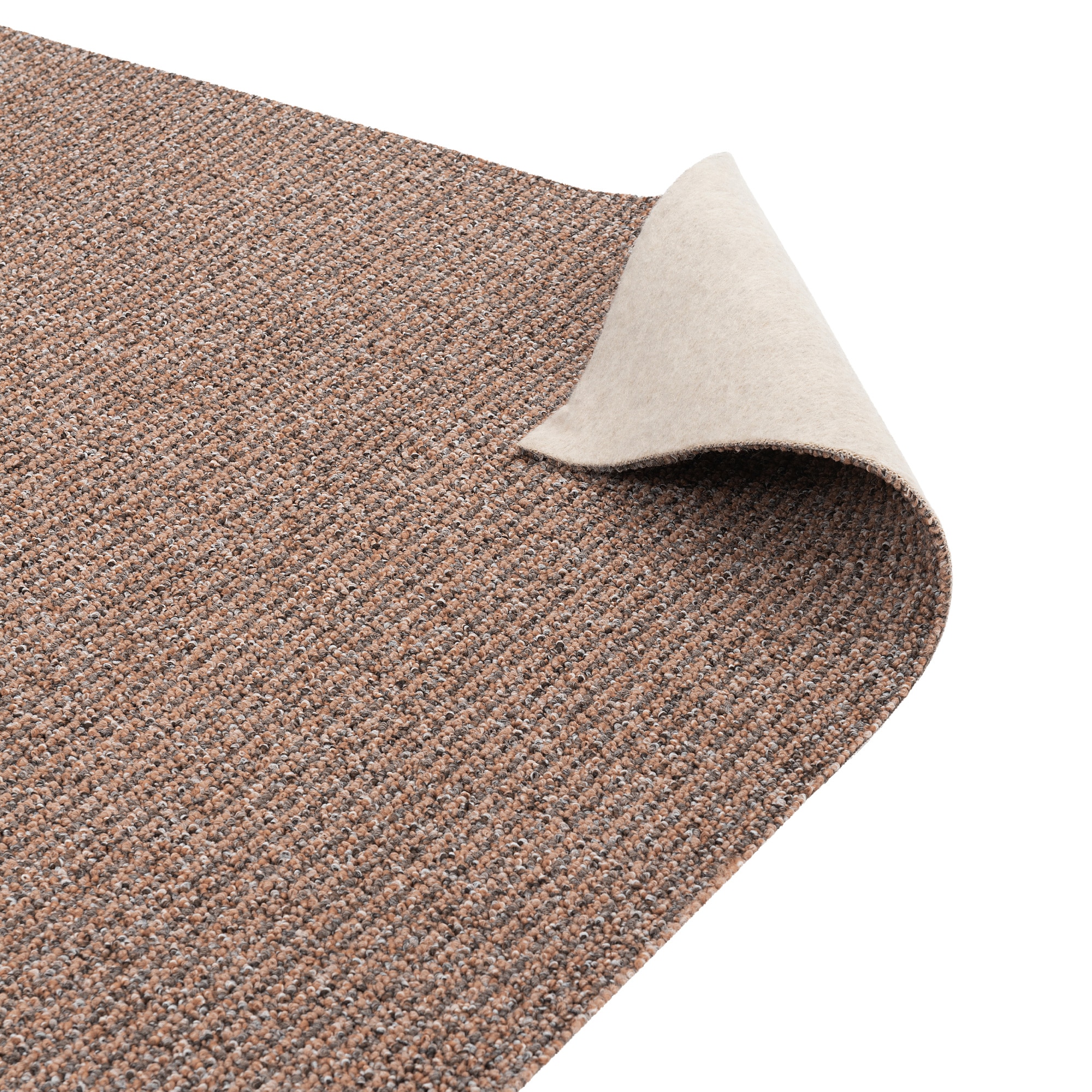 my home Teppich »Ruva«, rechteckig, 6 mm Höhe, strukturierte Oberfläche, Breite 400 cm, strapazierfähig, Wohnzimmer
